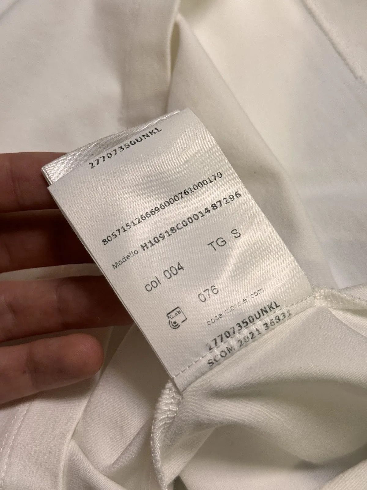 Moncler Moncler basic tee T-shirt logo vintage sleeve Size S Size US S / EU 44-46 / 1 - 14 Thumbnail