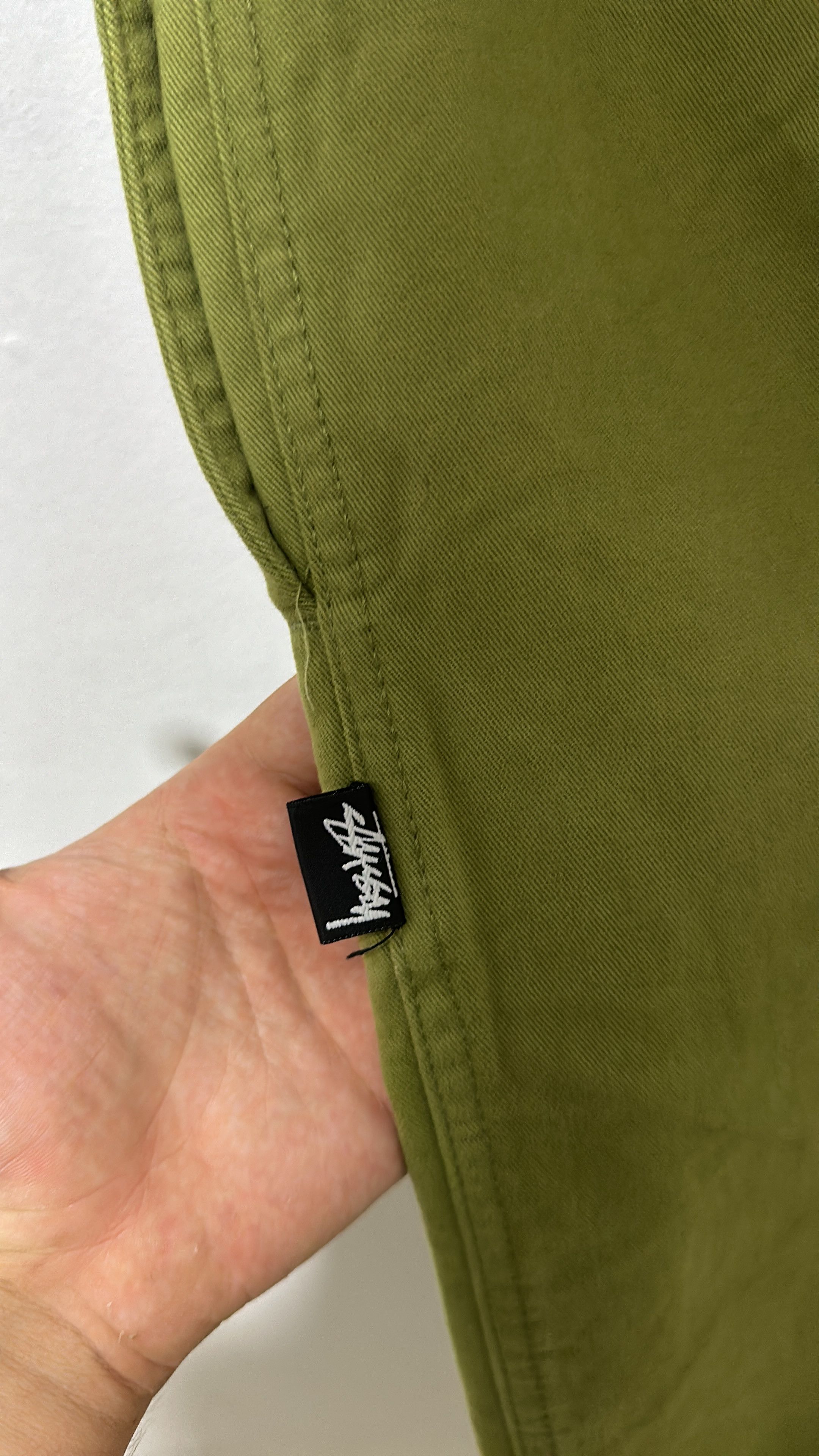 Stussy Stussy Beach Pant Olive Size Medium Size US 32 / EU 48 - 3 Thumbnail