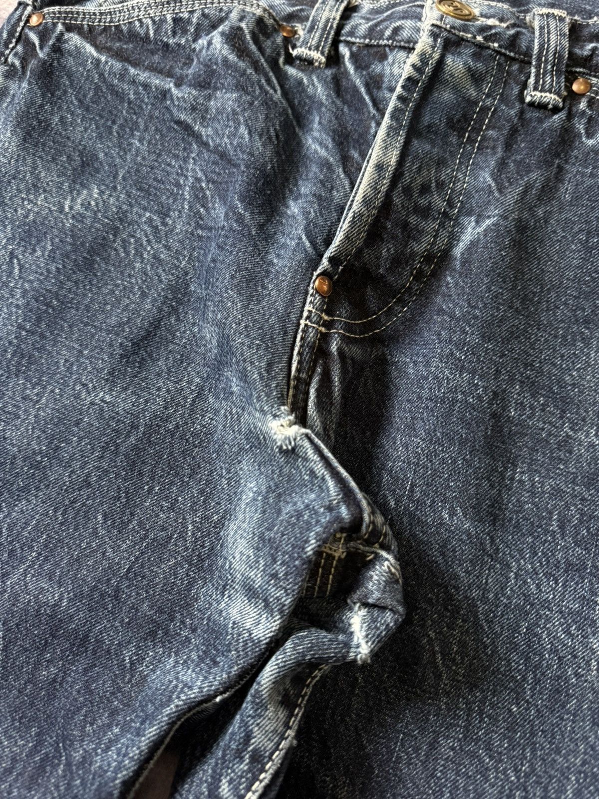 Indigo × Tender Co. Tender Co. Type 130 Pocket Mouth lining Selvage Jeans Size US 30 / EU 46 - 21 Thumbnail