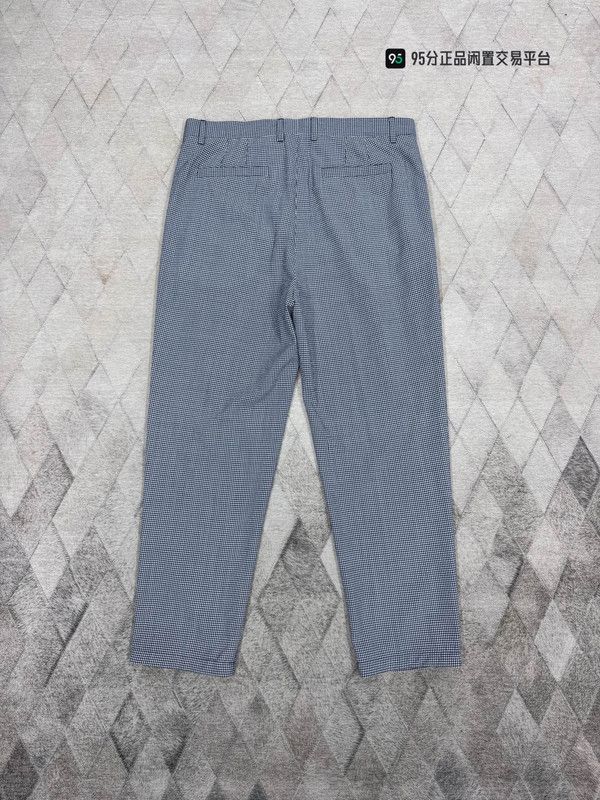 Brunello Cucinelli Brunello Cucinelli Men's Blue Check Casual Pants Size US 32 / EU 48 - 1 Thumbnail
