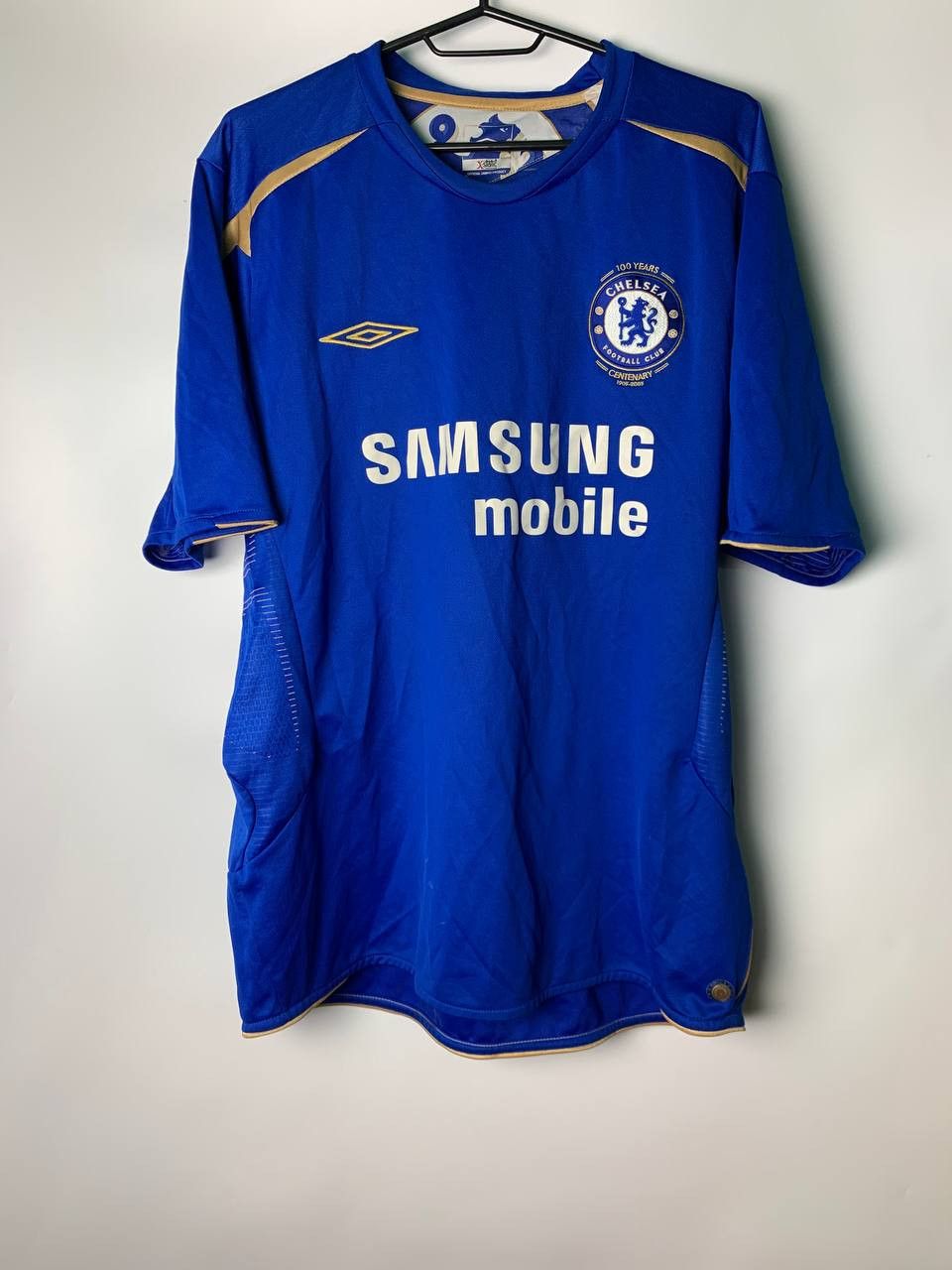 CHELSEA 2005/2006 HOME SHIRT SOCCER JERSEY 100 YEARS