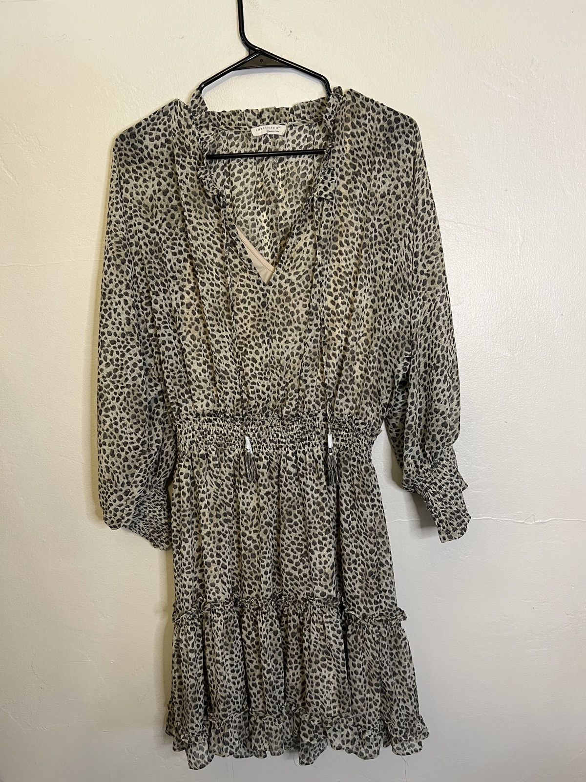 Other Leopard Love Stitch Womens Dress Size M Size M / US 6-8 / IT 42-44 - 1 Thumbnail