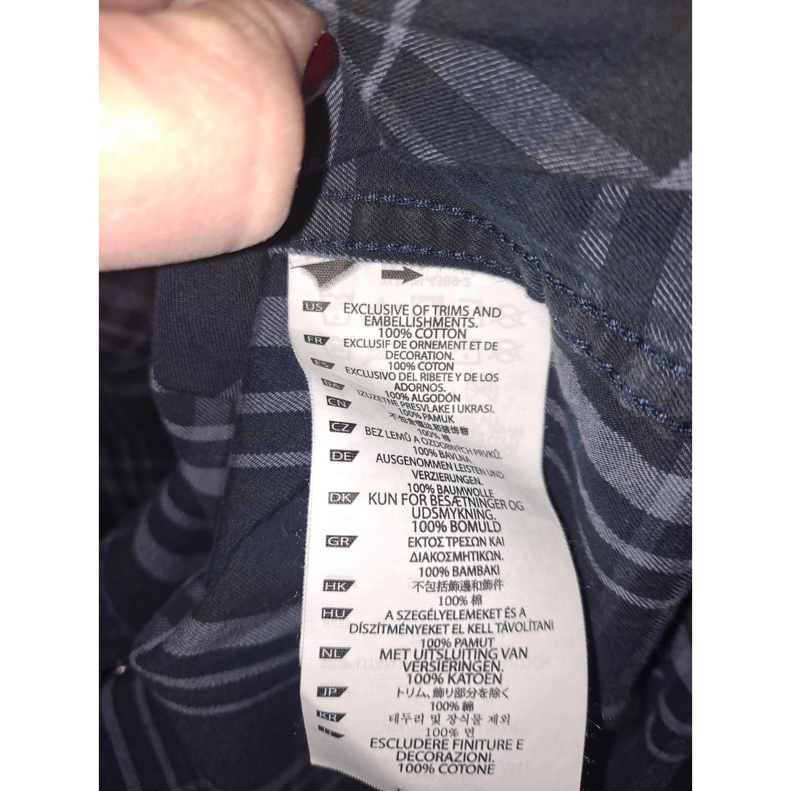Other 511 Tactical Blue and Gray Snap Up Long Sleeve Shirt Size La Size US L / EU 52-54 / 3 - 4 Thumbnail