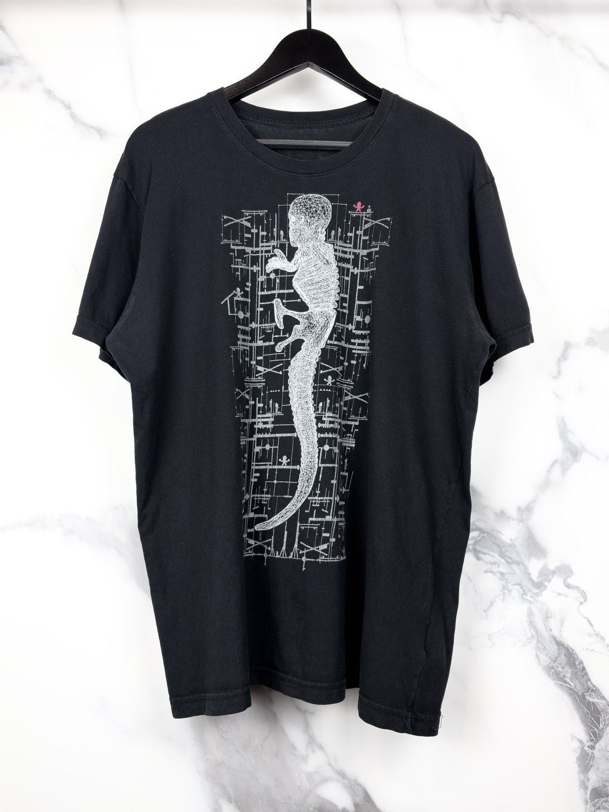 Chrome Hearts Chrome Hearts Foti Skull Skeleton Logo Tshirt Black Size US XL / EU 56 / 4 - 1 Thumbnail