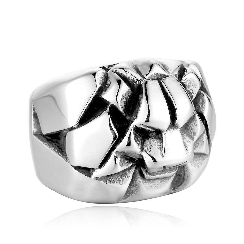 Jewelry Lion Rare Jewelry Rings Open Size Chrome Ring (Size 7-13) Size ONE SIZE - 3 Thumbnail