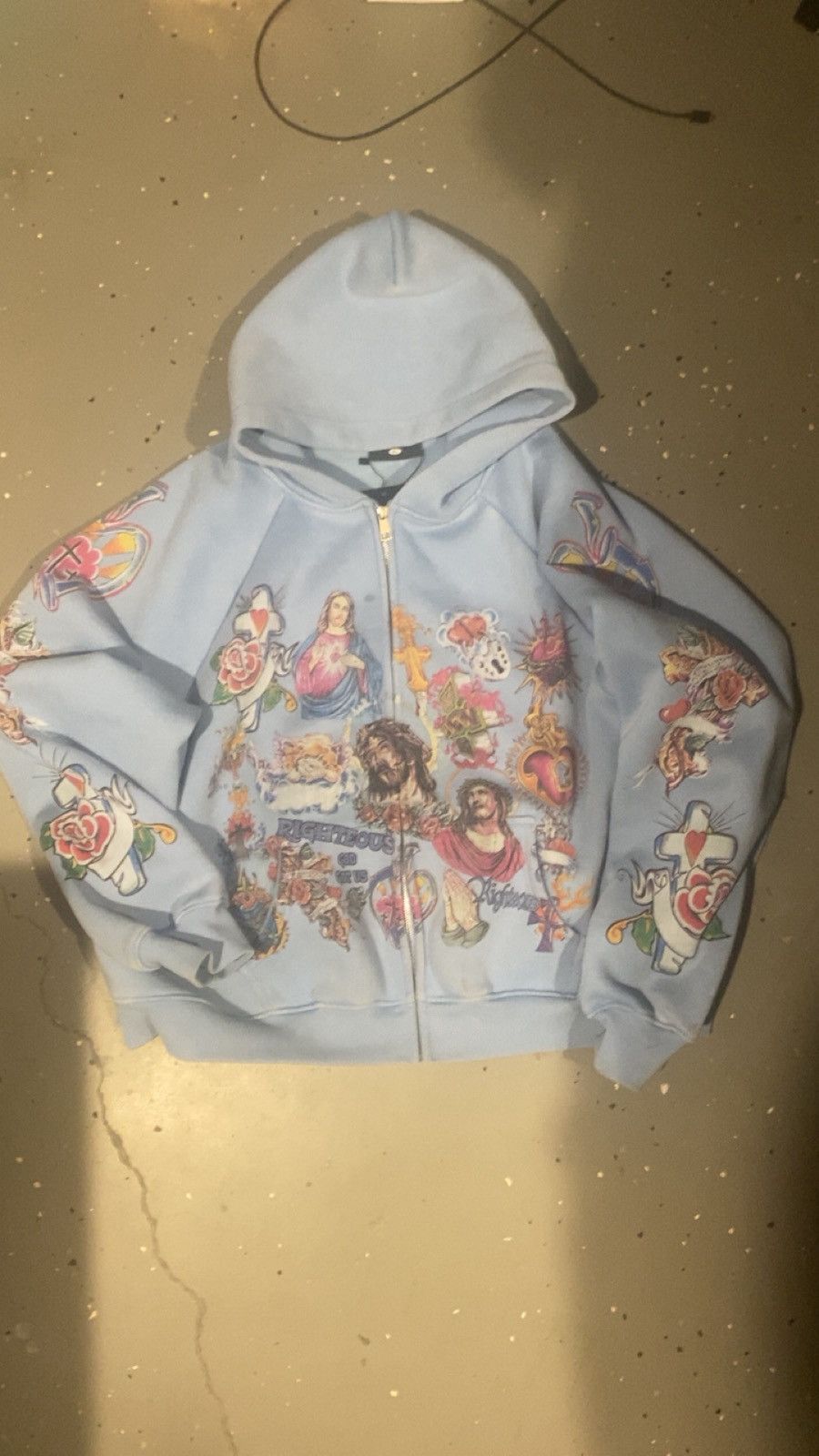 Other Blue We Are Righteous Hoodie Size US L / EU 52-54 / 3 - 1 Thumbnail