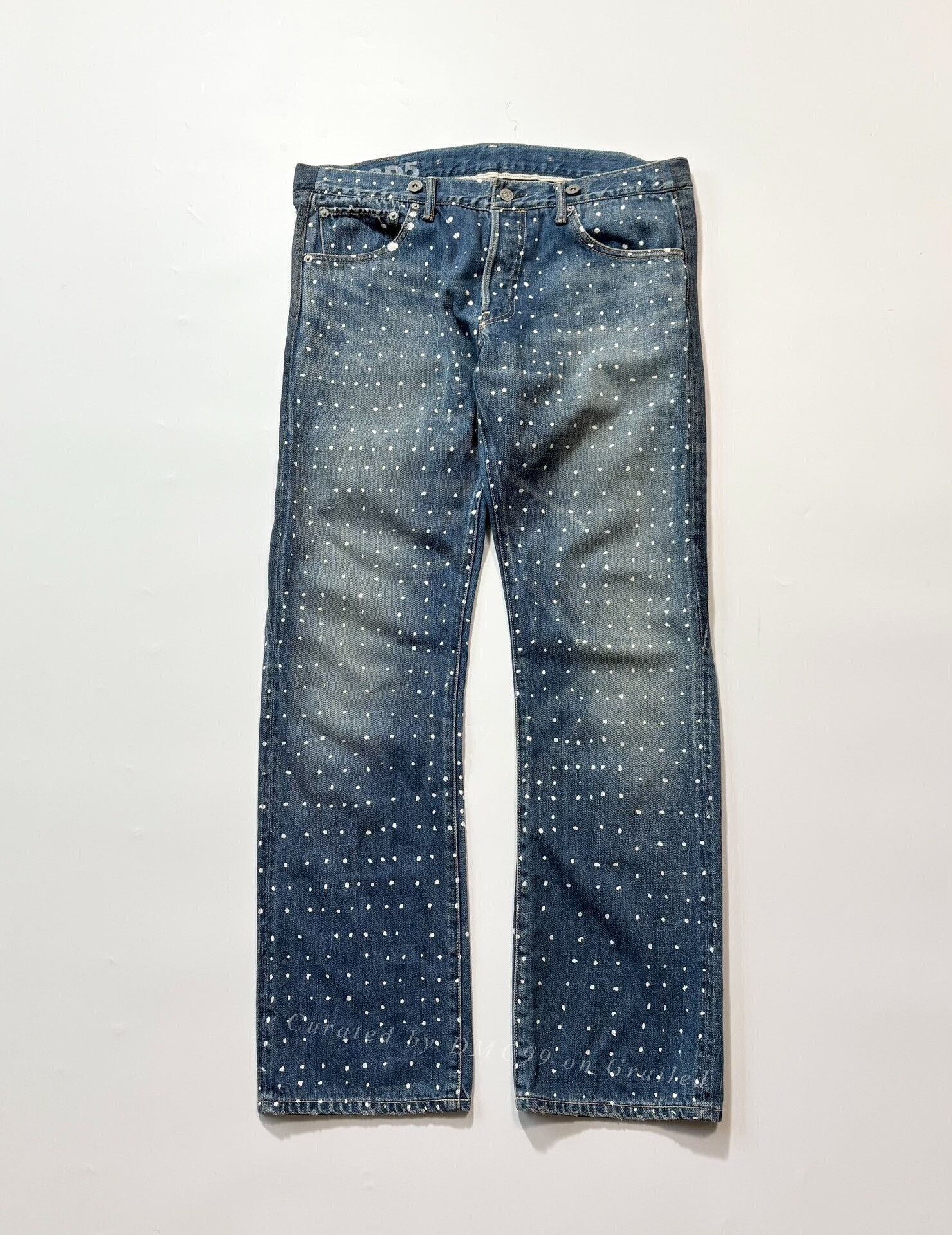 Visvim VISVIM 01.2D5 Polka Dot Jeans Size US 34 / EU 50 - 1 Thumbnail