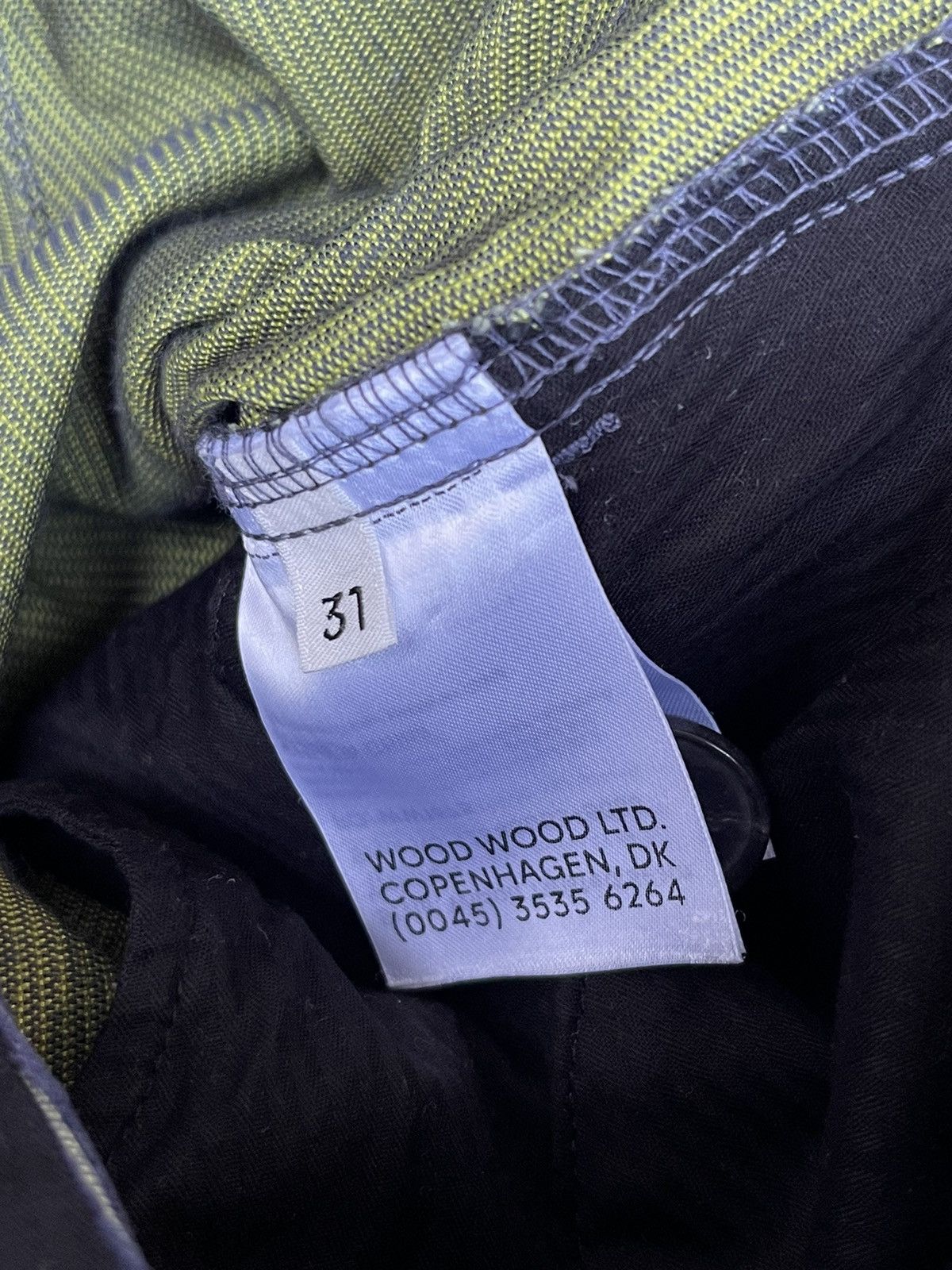 Acne Studios × Our Legacy × Wood Wood !DS! SS23 Wood Wood Wilson Twisted Seam Envy Green Trousers Size US 32 / EU 48 - 17 Thumbnail