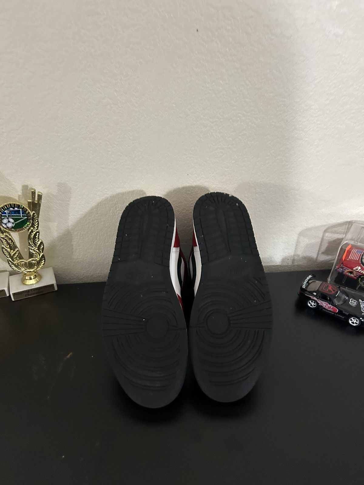 Jordan Brand × Nike Nike Air Jordan Chicago Mid Black Toe Size US 12 / EU 45 - 5 Thumbnail