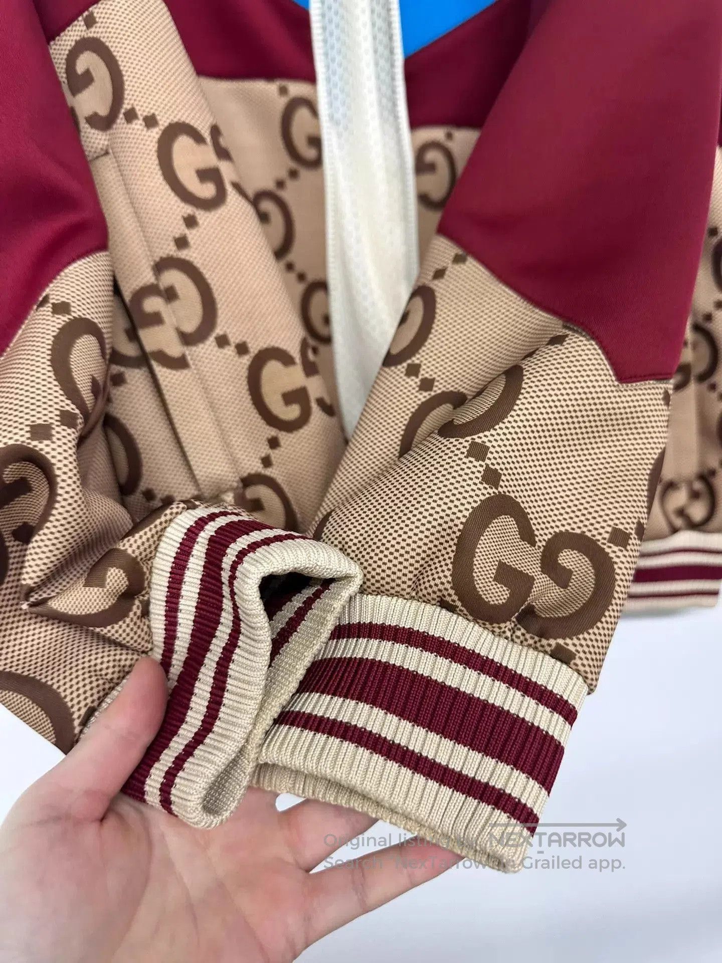 Gucci Multi-Color Paneled Zip-Up Bomber Jacket M. Size US M / EU 48-50 / 2 - 6 Thumbnail