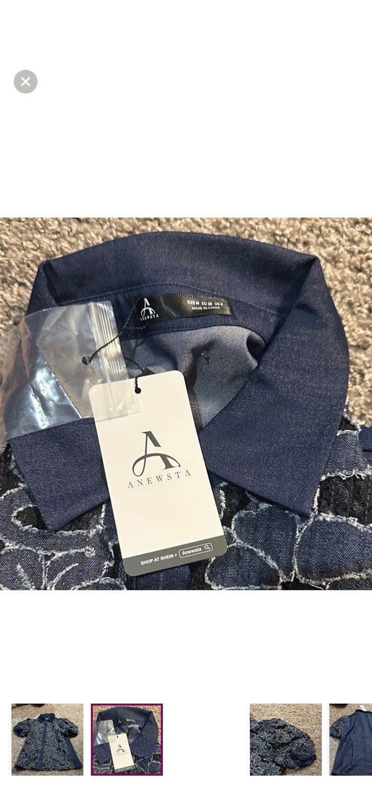 Other Blue blouse Size S / US 4 / IT 40 - 2 Thumbnail