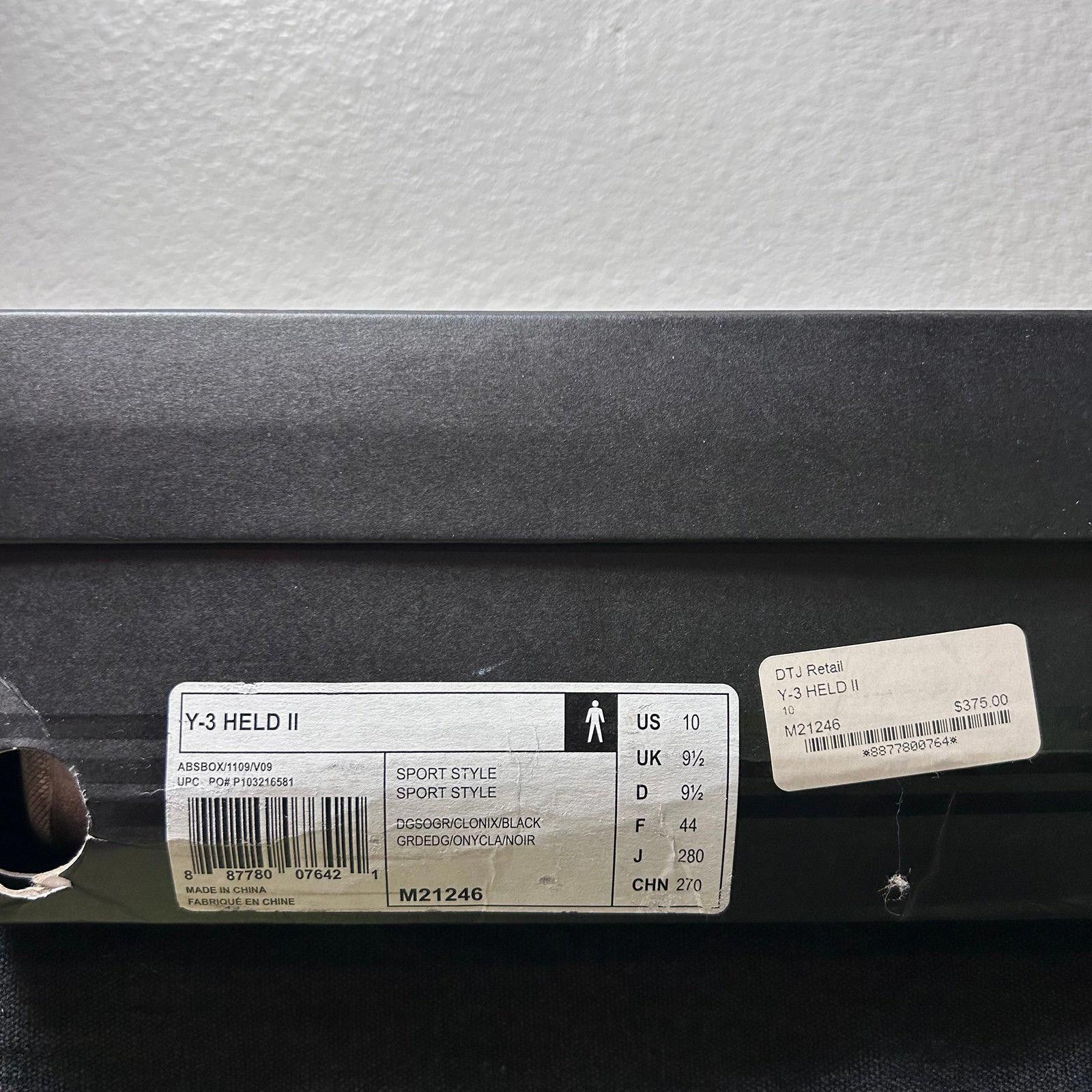 Y-3 Y-3 Held II – Yohji Yamamoto x adidas Size US 10 / EU 43 - 9 Thumbnail