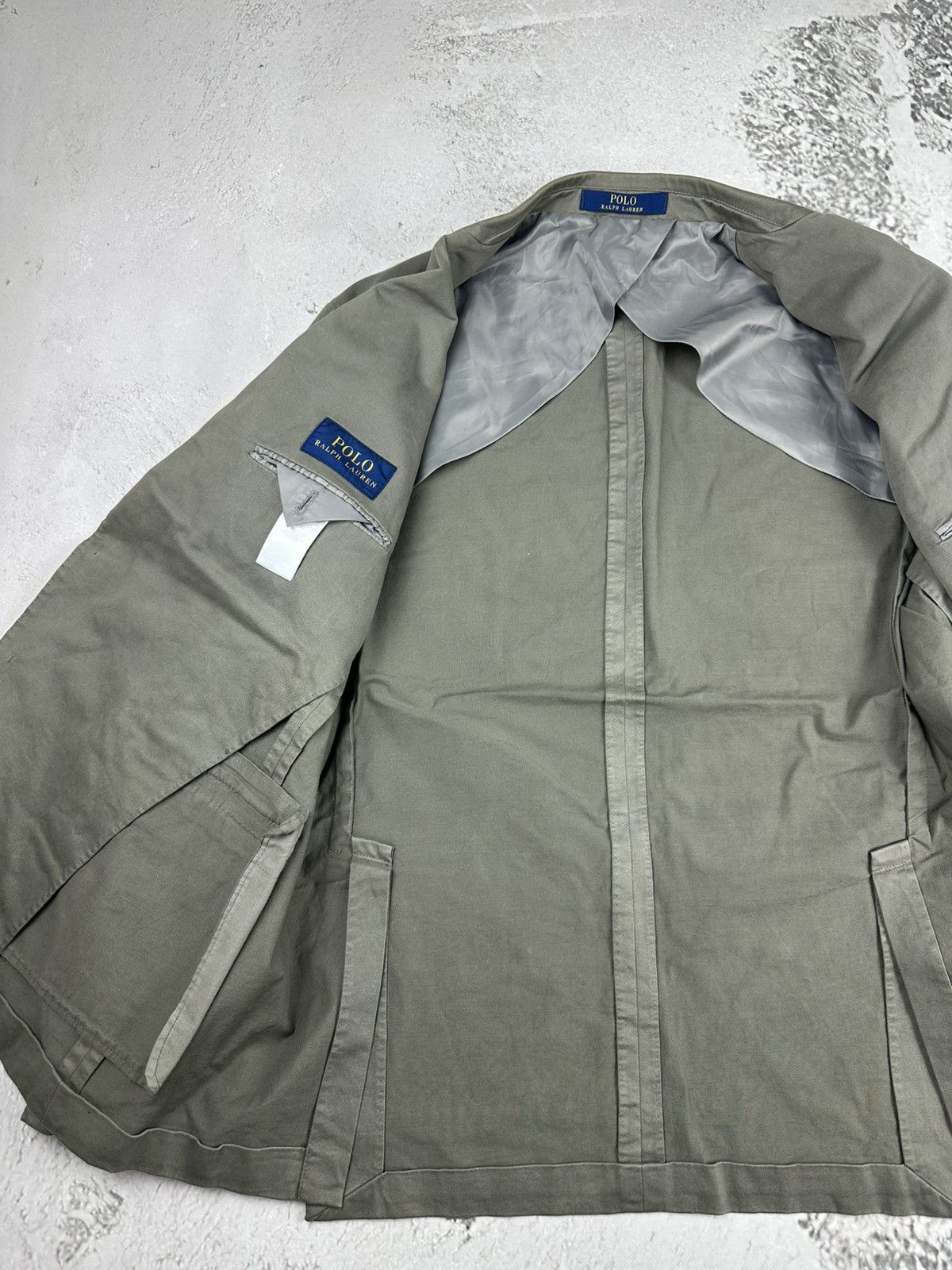 Polo Ralph Lauren Polo Ralph Lauren Blazer Unconstructed Twill Suit Jacket Size 46R - 5 Thumbnail