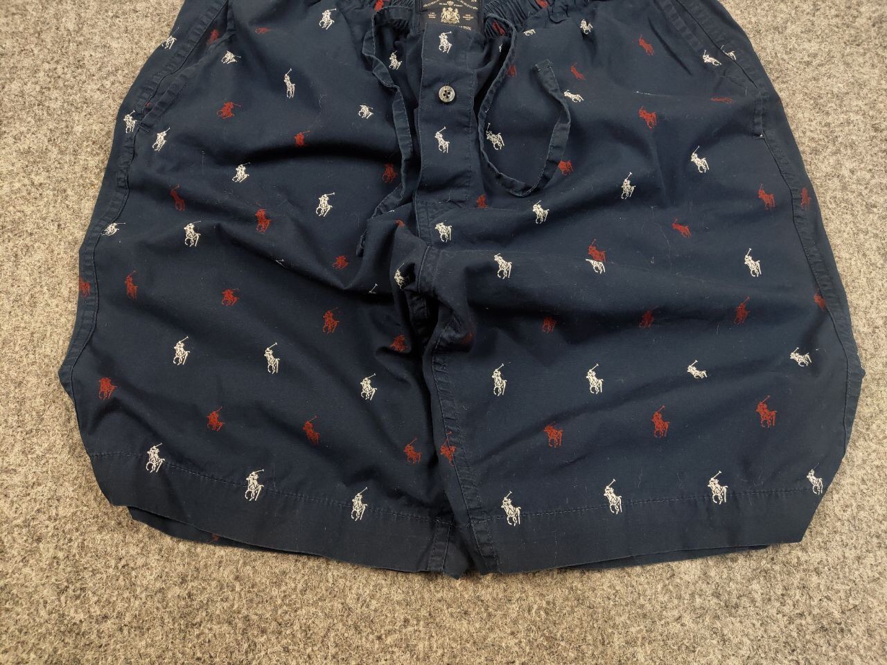 Polo Ralph Lauren Vintage Polo Ralph Lauren Light Blue Monogram Logo Shorts Size US 32 / EU 48 - 7 Thumbnail