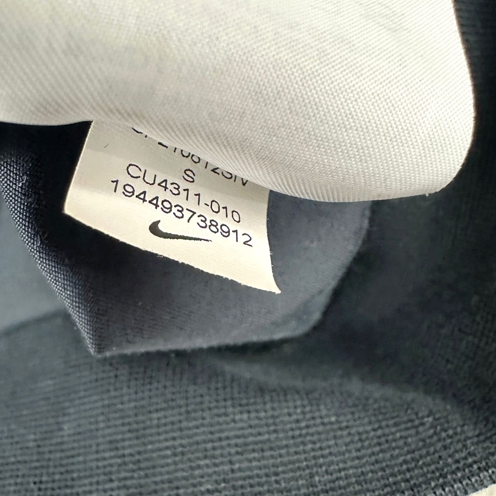 Nike Nike Men Small Black Solid Woven Full Zip Jacket NSW Pockets S Size US S / EU 44-46 / 1 - 6 Thumbnail