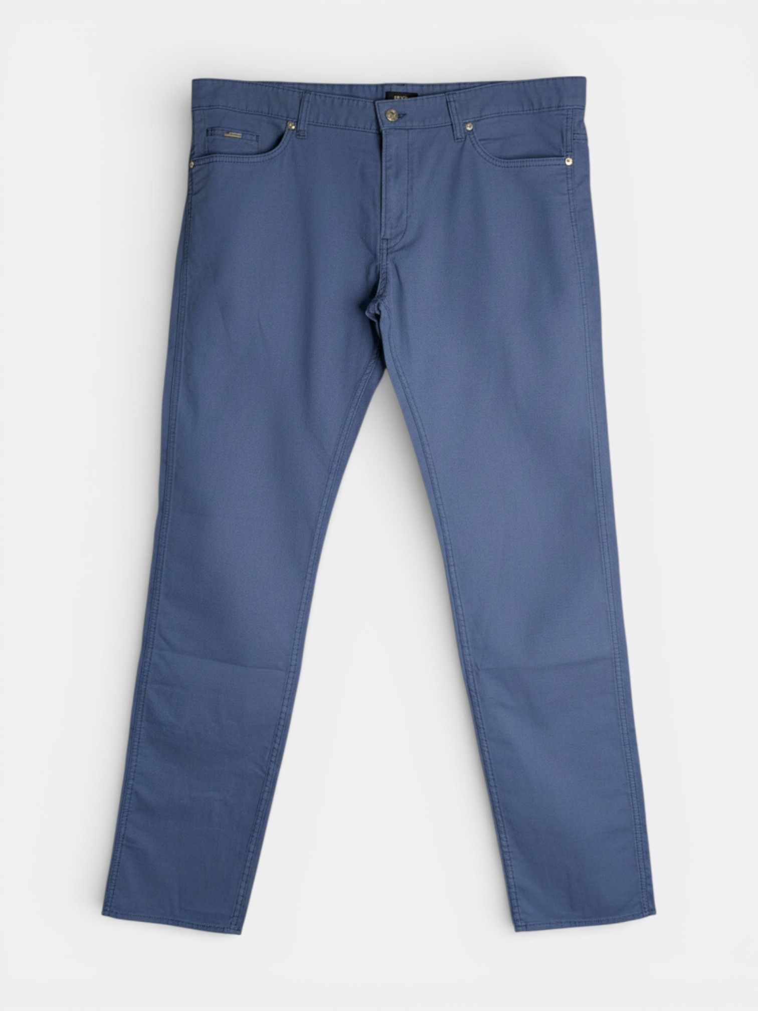 Hugo Boss Hugo Boss Slim Fit Stretch Pants – Blue, Size 40/34 Size US 40 / EU 56 - 1 Thumbnail