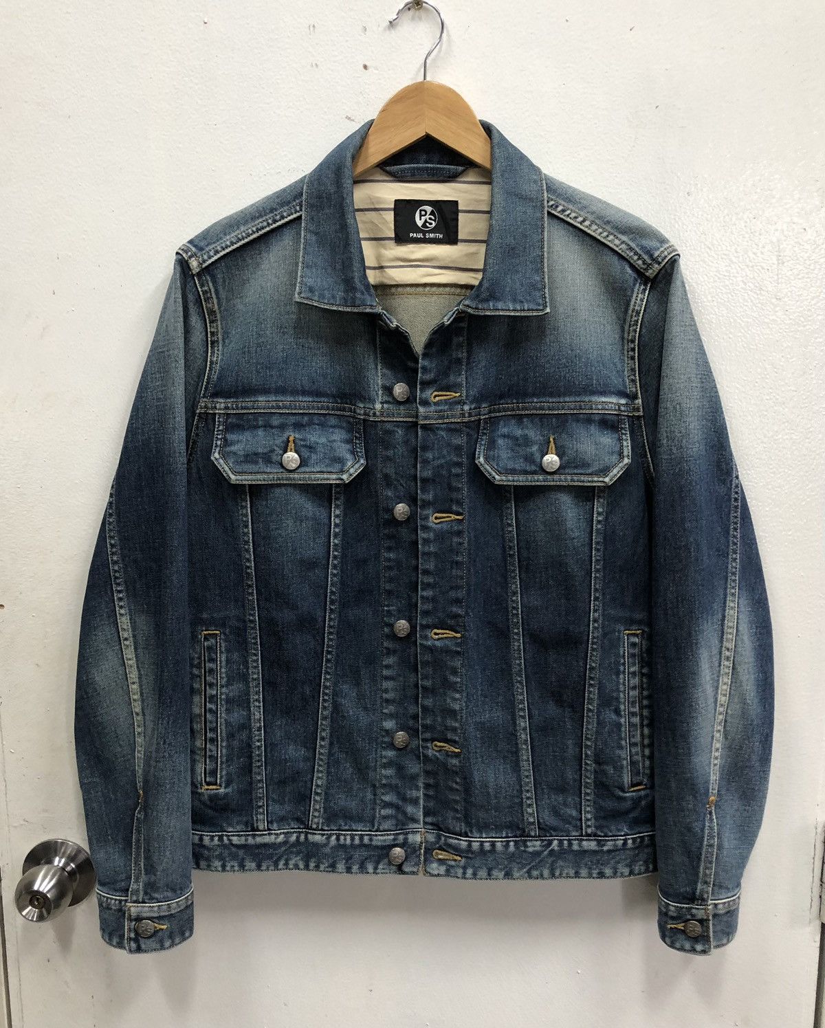 Paul Smith Paul Smith P/S Men’s Denim Jeans Jacket Size US L / EU 52-54 / 3 - 1 Thumbnail