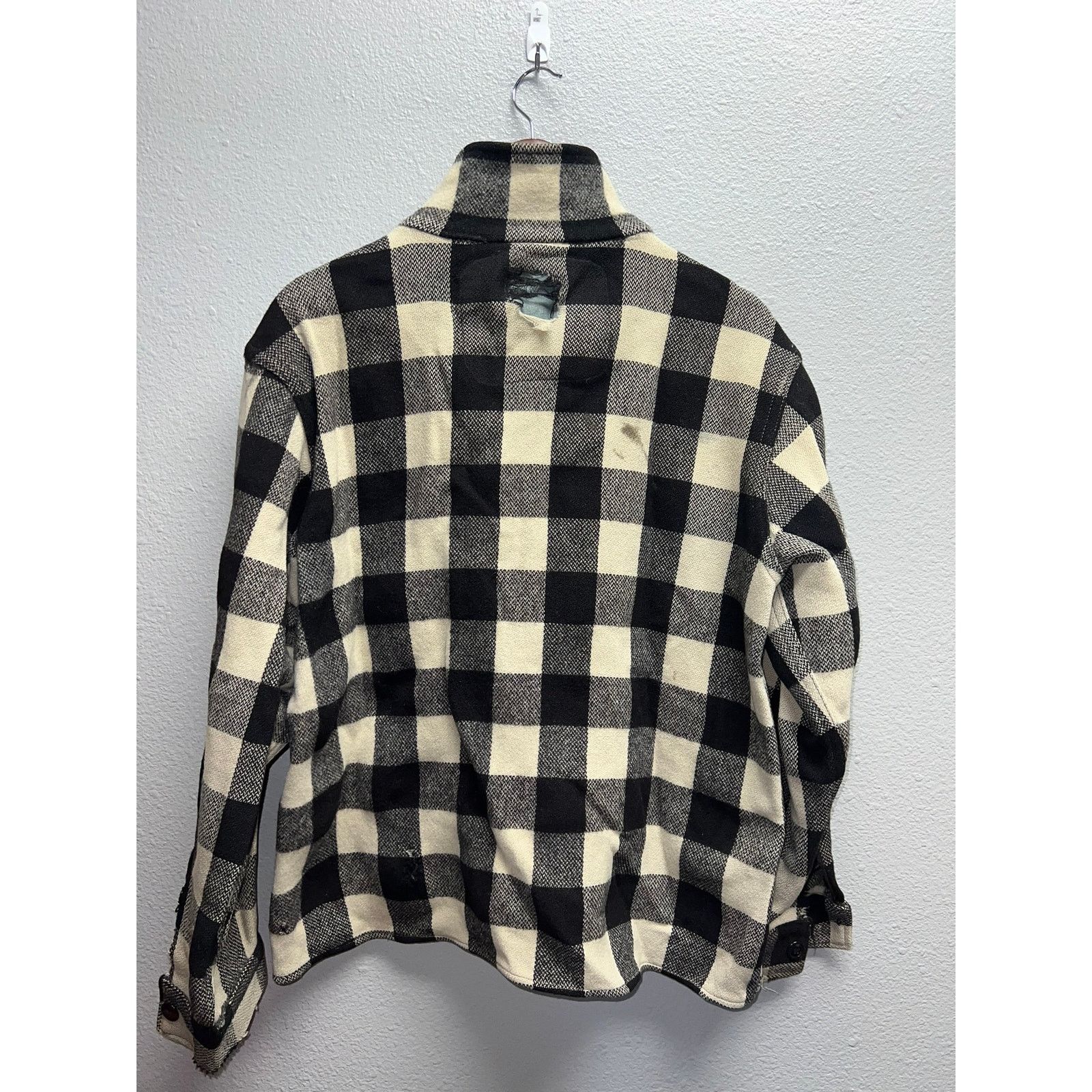 Vintage Vintage Fashion wagon Button Up Shirt Plaid Minnesota HOLES Size US XL / EU 56 / 4 - 9 Thumbnail