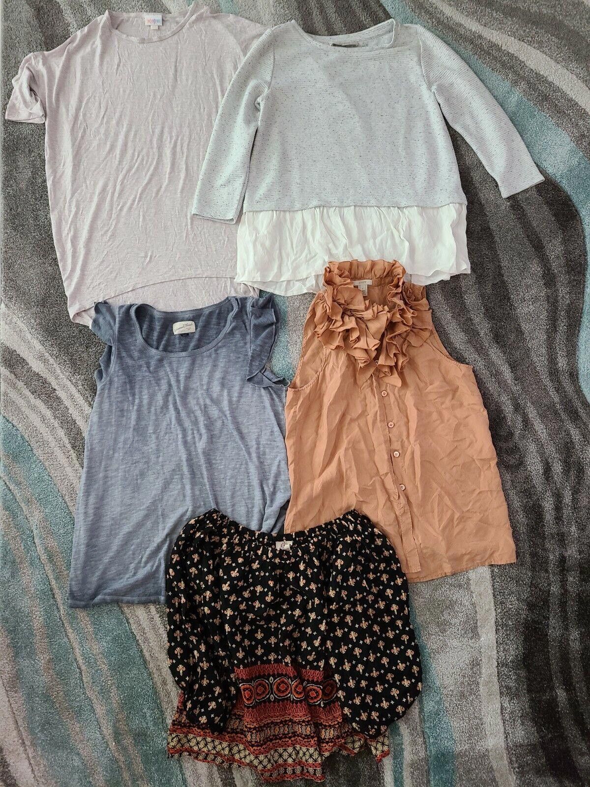 J.Crew Womens Extra Small Tops Lot Ann Taylor J Crew Xs Petite Size XS / US 0-2 / IT 36-38 - 1 Thumbnail