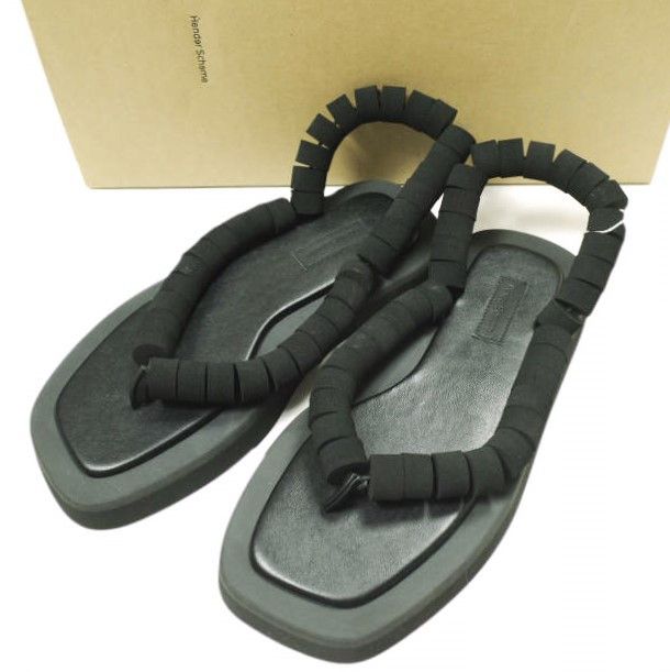 Other Other Hender Scheme thong cow leather sandals Leather Shoes ol-rs-tng DUTY FREE for USA Size ONE SIZE - 1 Thumbnail