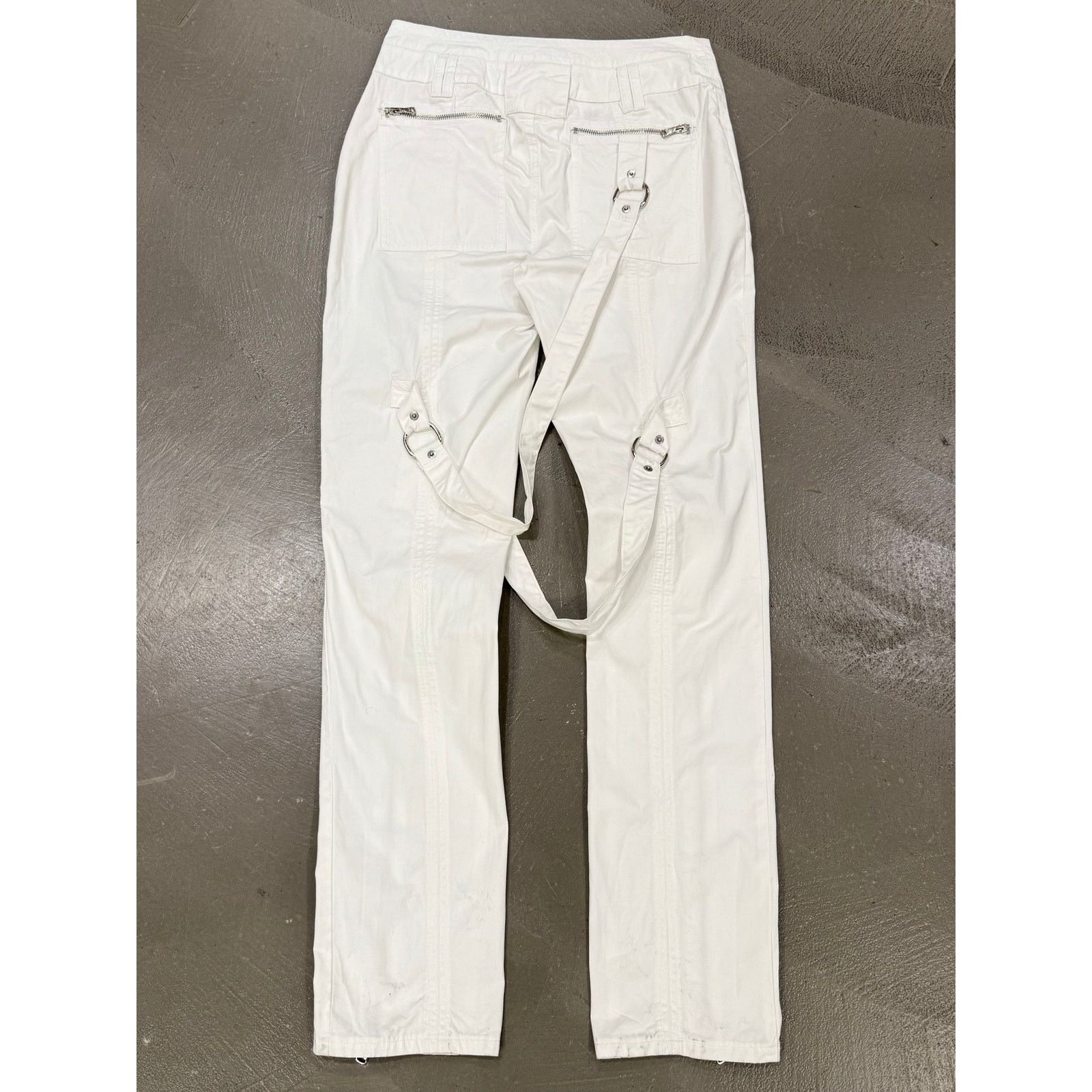 Dolce & Gabbana S/S2003 Dolce & Gabbana bondage zipper cargo pants Size US 30 / EU 46 - 1 Thumbnail