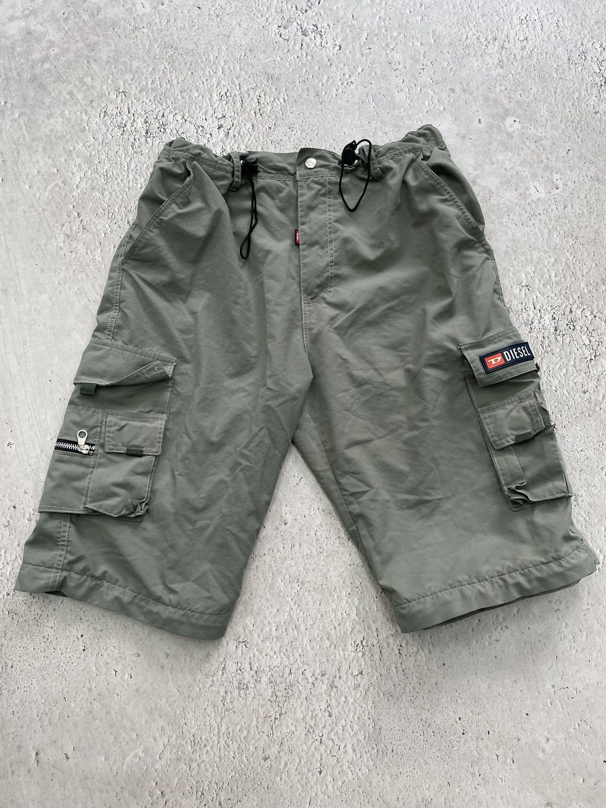 Diesel Diesel cargo multipocket shorts nylon y2k Size US 34 / EU 50 - 1 Thumbnail