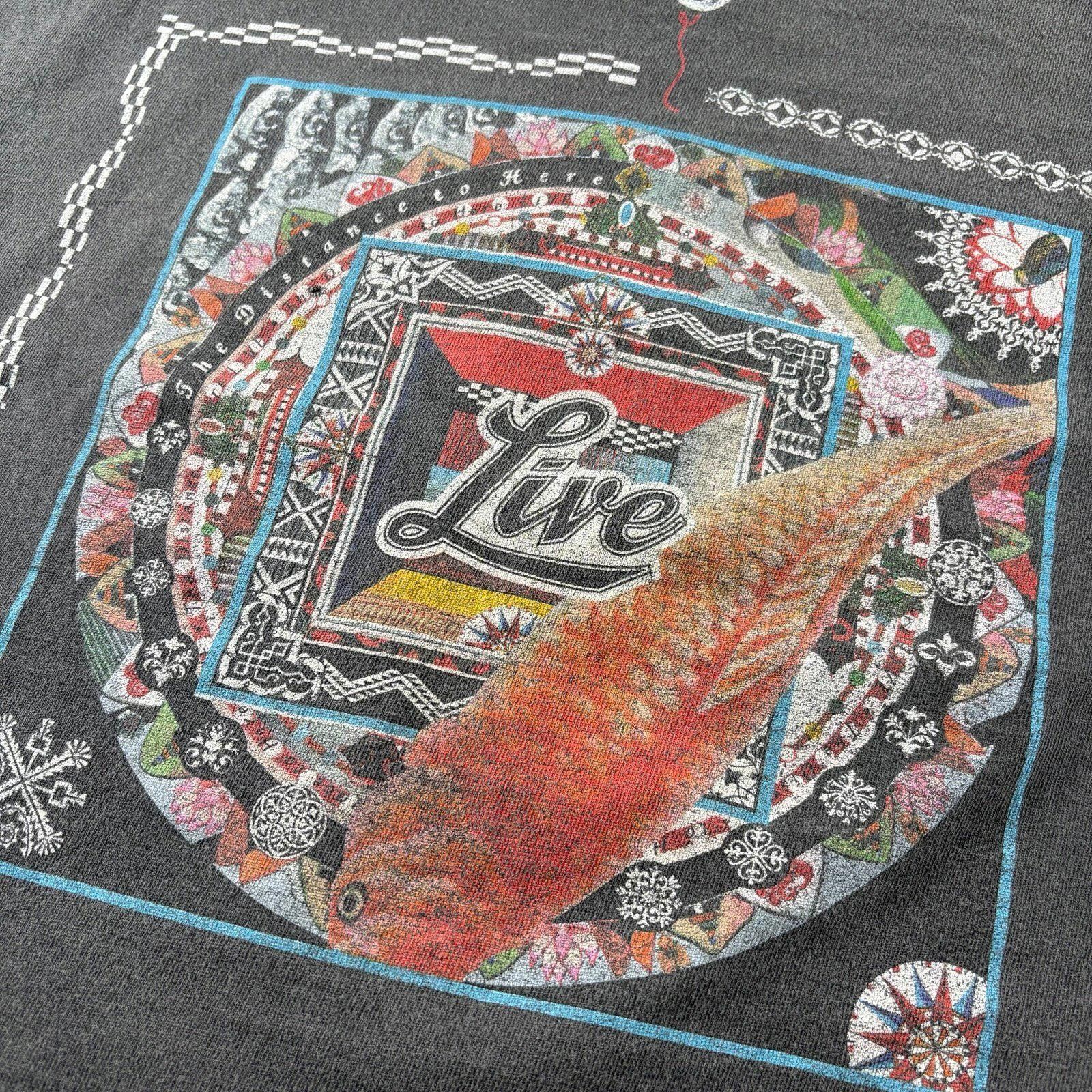 Giant Vintage 90s Live band tour tee Size US L / EU 52-54 / 3 - 4 Thumbnail