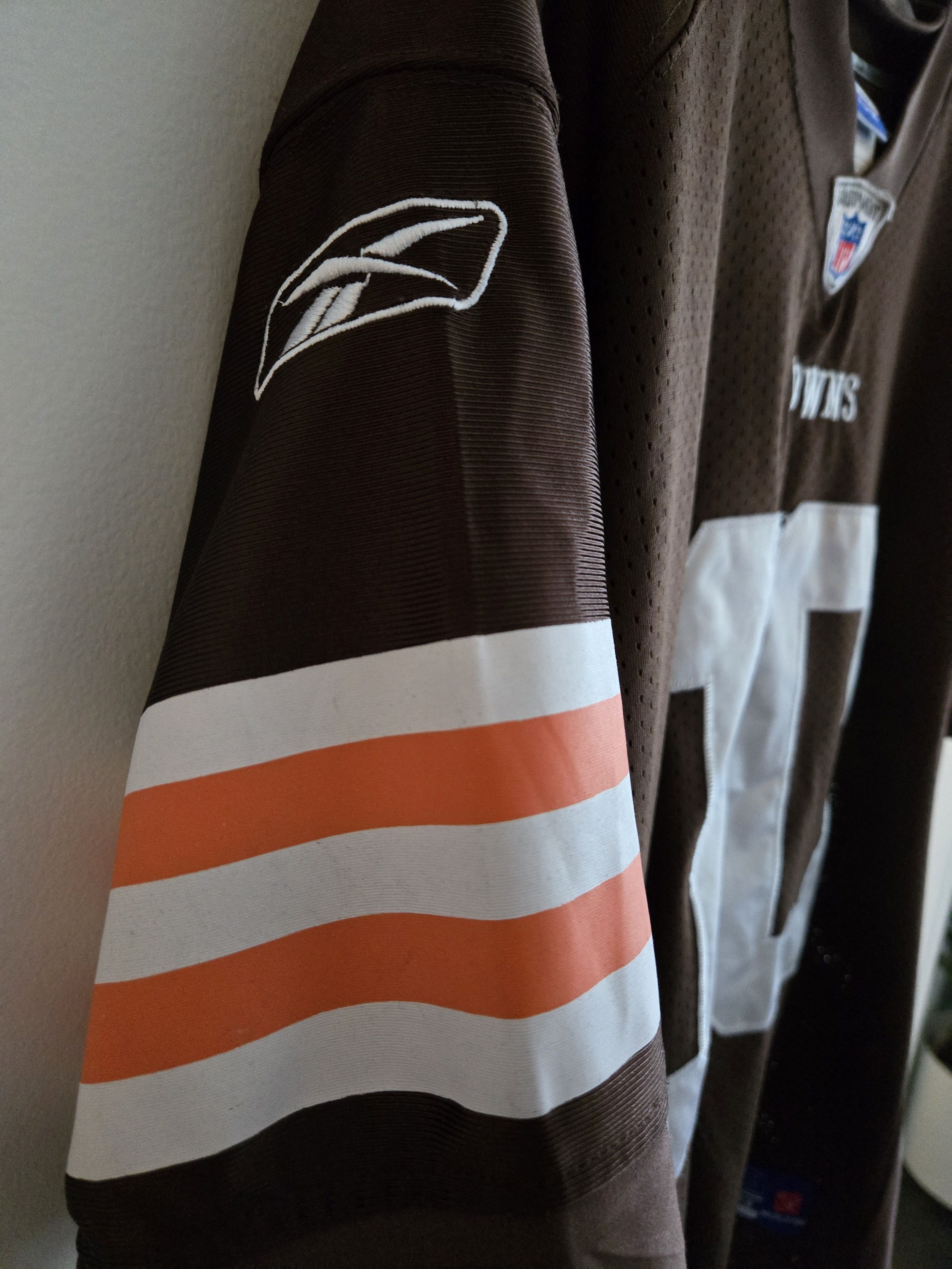 NFL × Reebok Authentic Brady Quinn - Reebok Size 48 - Cleveland Browns Size US M / EU 48-50 / 2 - 6 Thumbnail