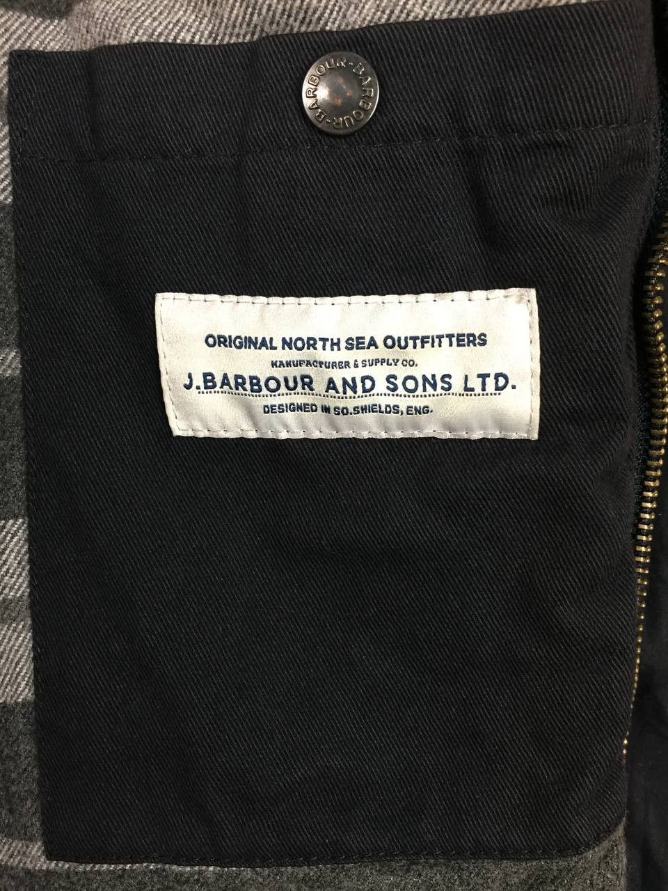 Barbour Vtg Barbour Original North Sea Outfitters DRYWAX Jacket Size US XL / EU 56 / 4 - 15 Thumbnail