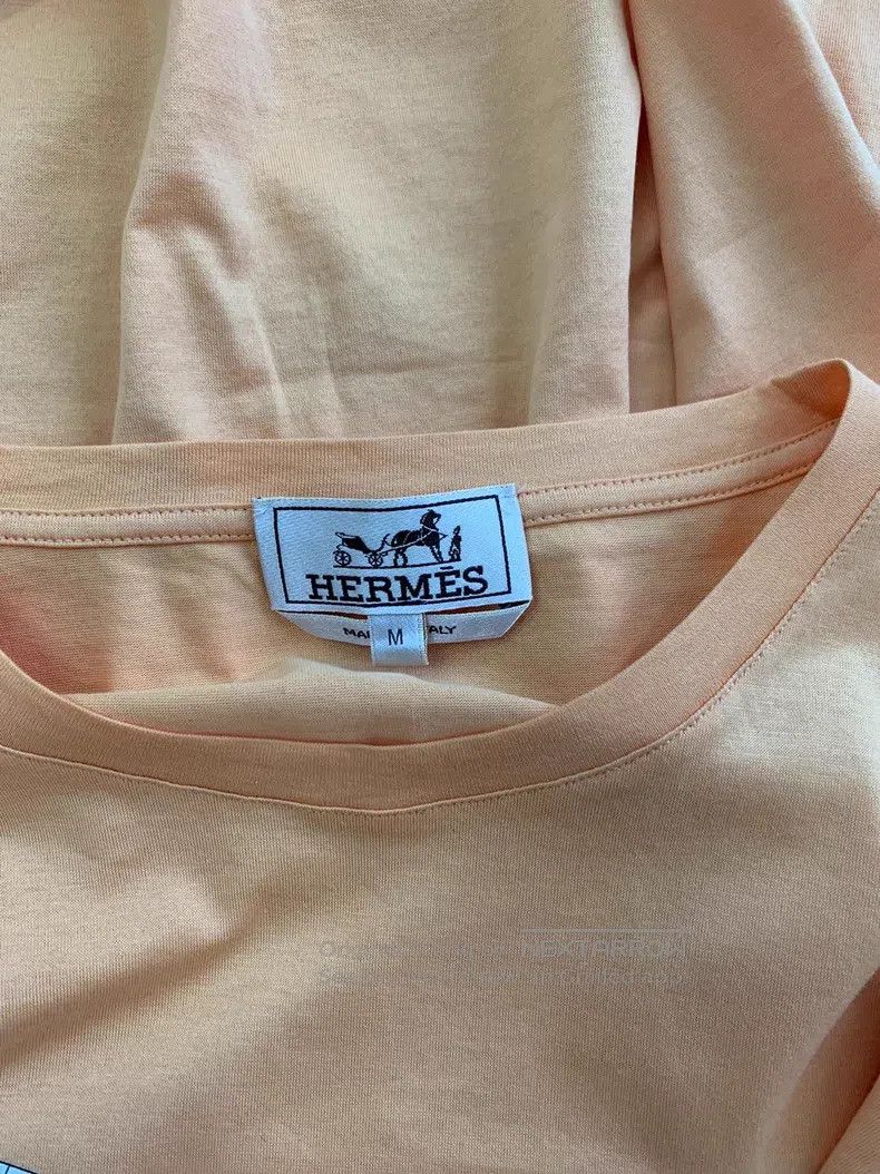 Hermes Hermes Robot print T-shirt Size US M / EU 48-50 / 2 - 4 Thumbnail