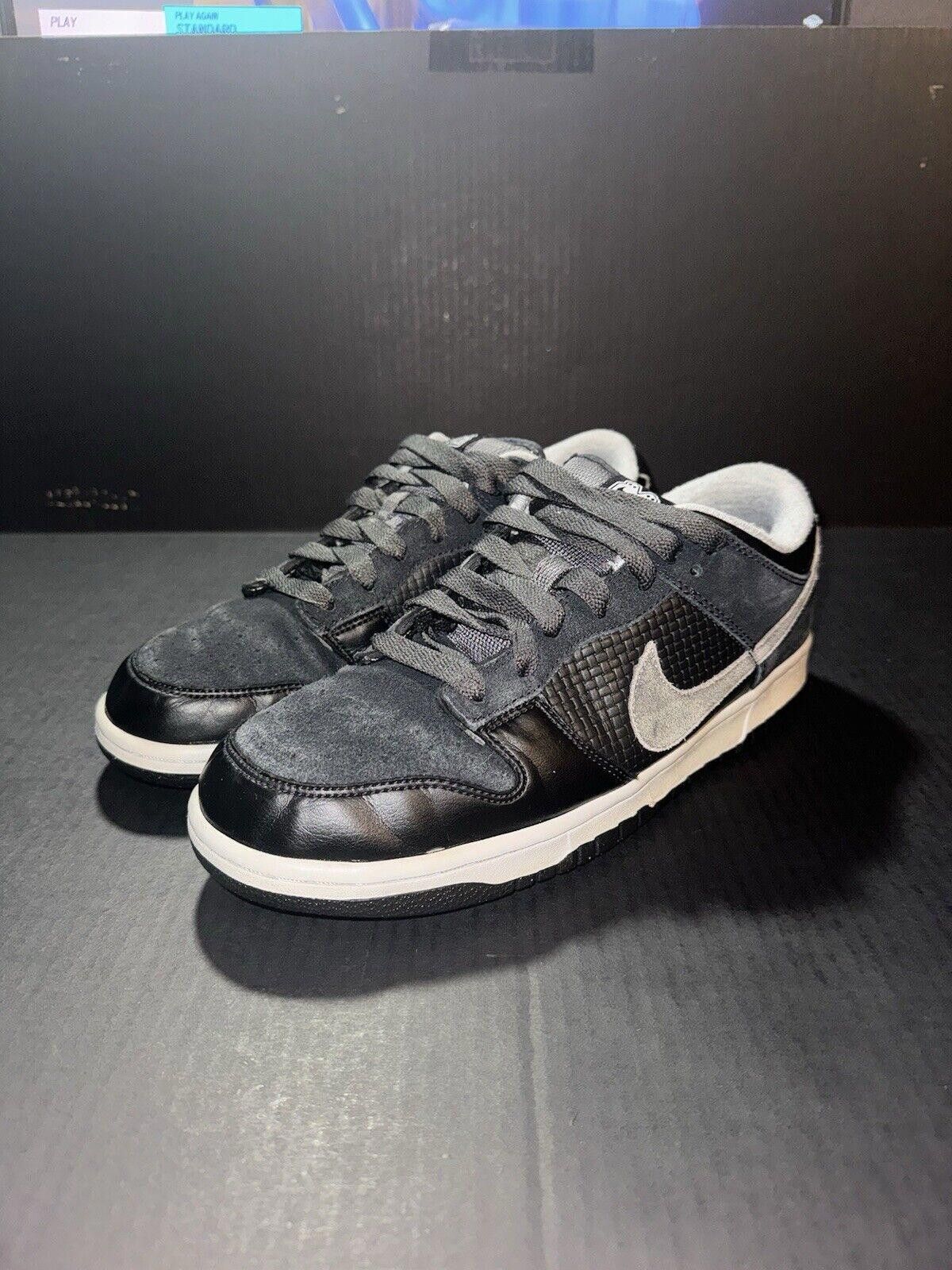 Nike Nike Men's SB Dunk Low 6.0 2008 Black Grey 314142-005 Sz 10 Size US 10 / EU 43 - 4 Thumbnail