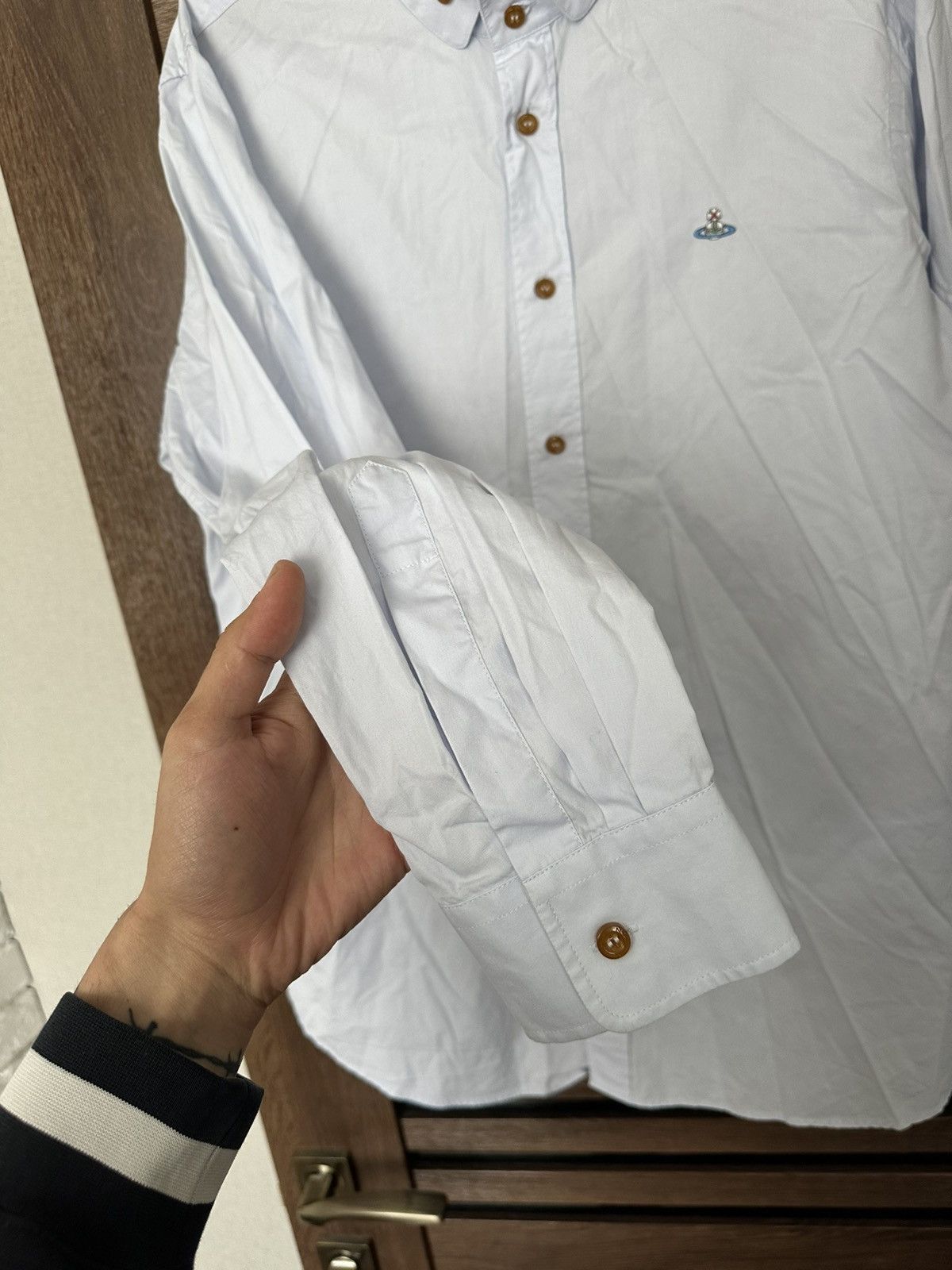 Vivienne Westwood Vivienne Westwood Shirt Button Up Long Sleeve Size US L / EU 52-54 / 3 - 8 Thumbnail