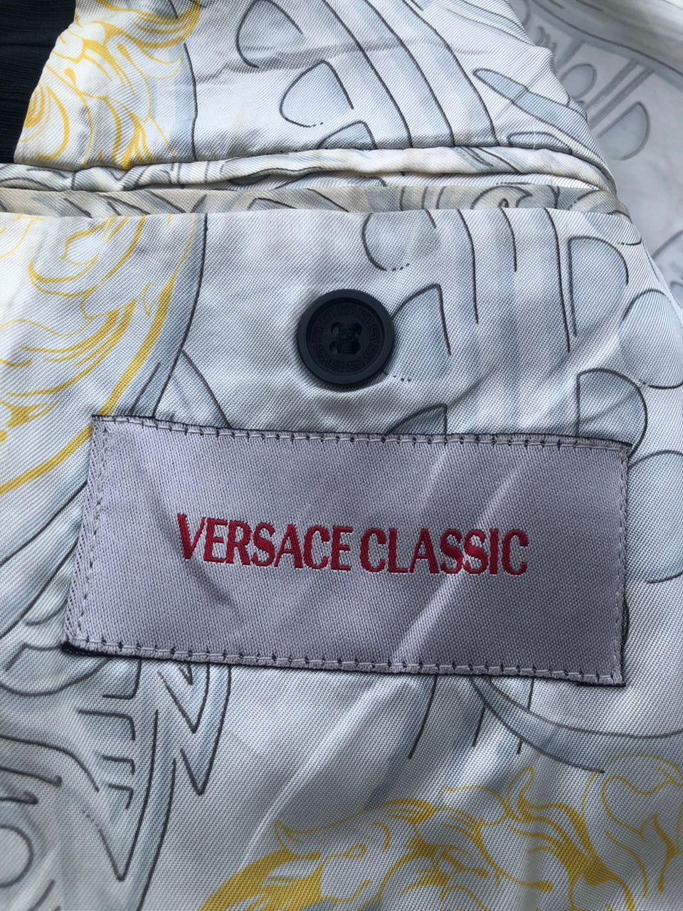 Versace Versace Classic Black Coat Jacket Size US M / EU 48-50 / 2 - 3 Thumbnail