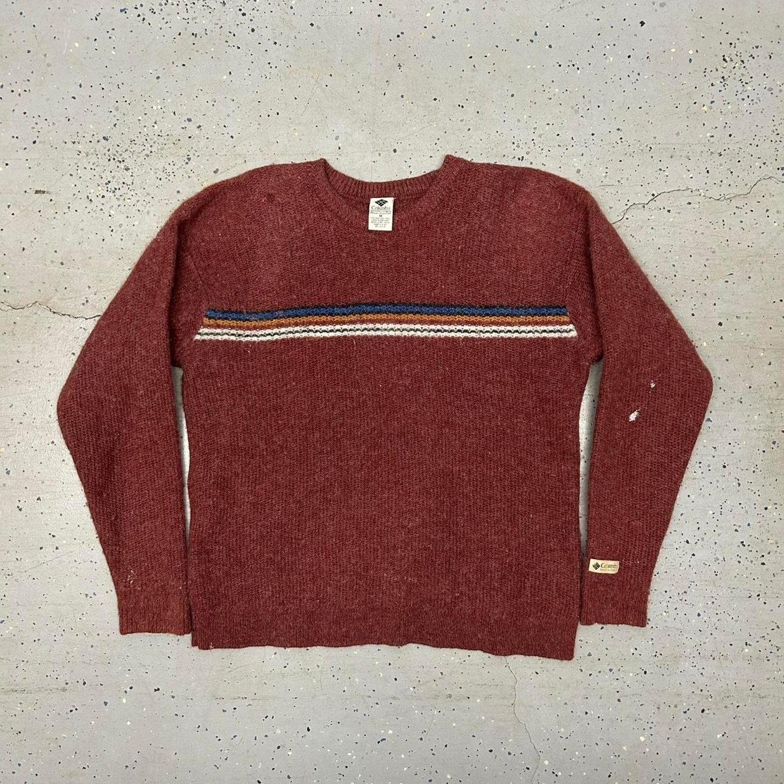 Other Burgundy and multi-coloured Columbia wool sweater Size M / US 6-8 / IT 42-44 - 1 Thumbnail