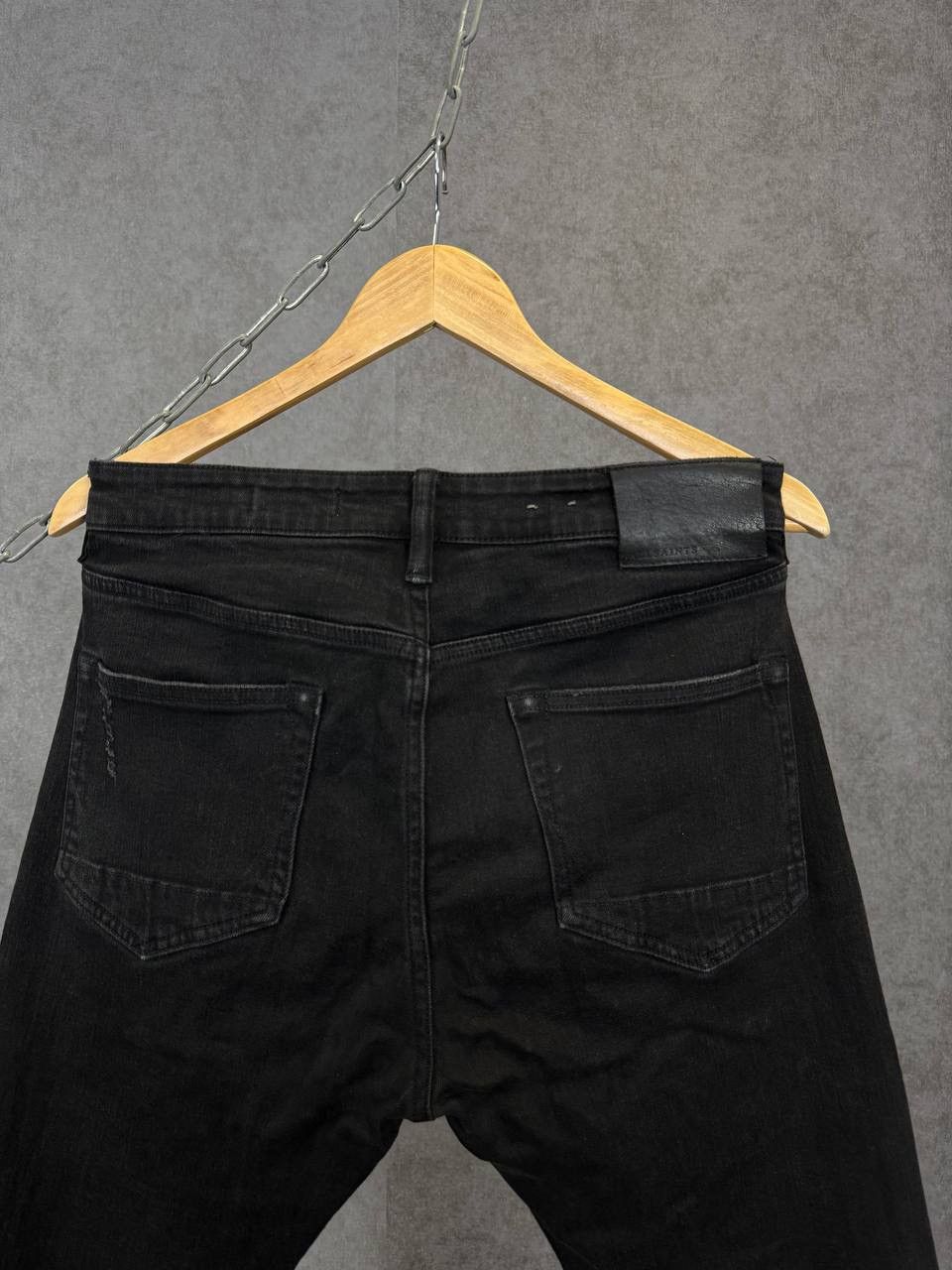 Allsaints Allsaints designer cigarette distressed denim jeans Size US 32 / EU 48 - 7 Thumbnail
