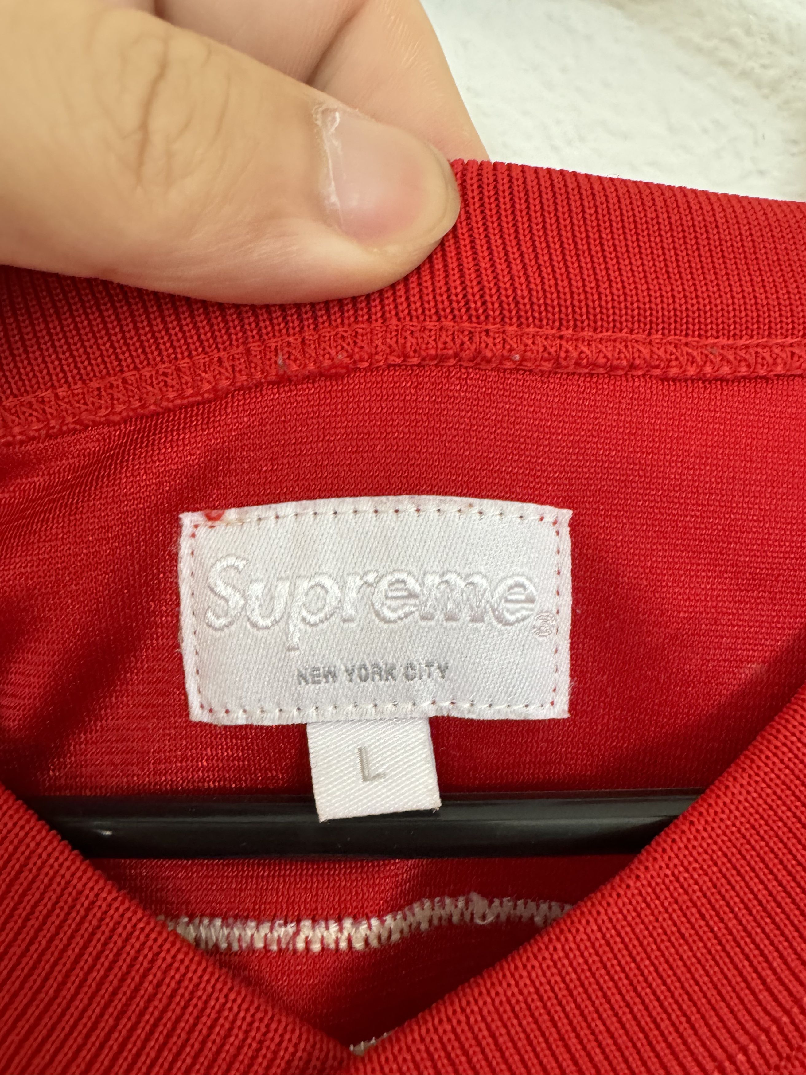 Supreme Supreme Championship Jersey SS14 RARE RED Size US L / EU 52-54 / 3 - 3 Thumbnail