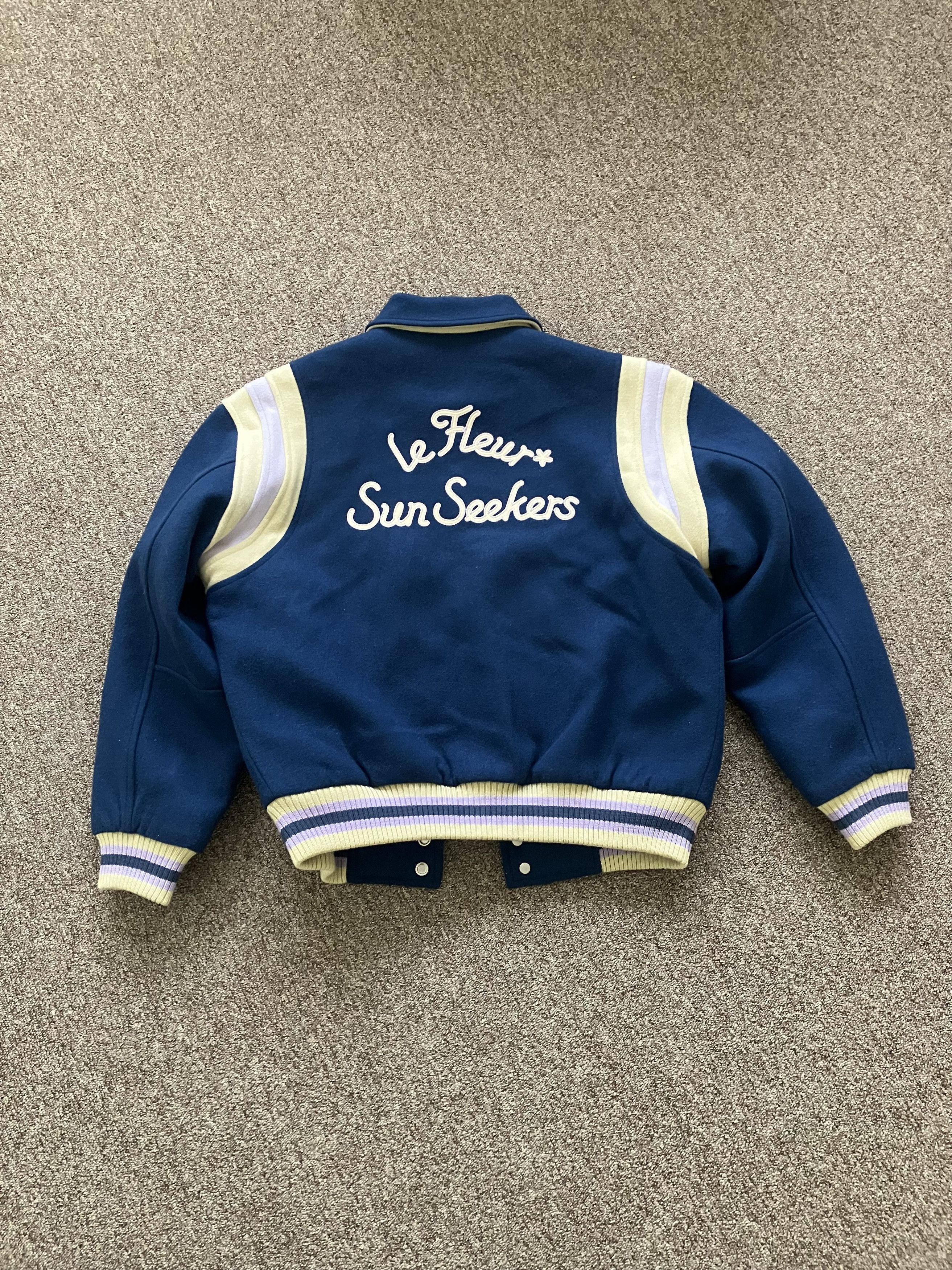 Golf le Fleur Golf Le Fleur* Patch Varsity Jacket Navy Size US S / EU 44-46 / 1 - 3 Thumbnail