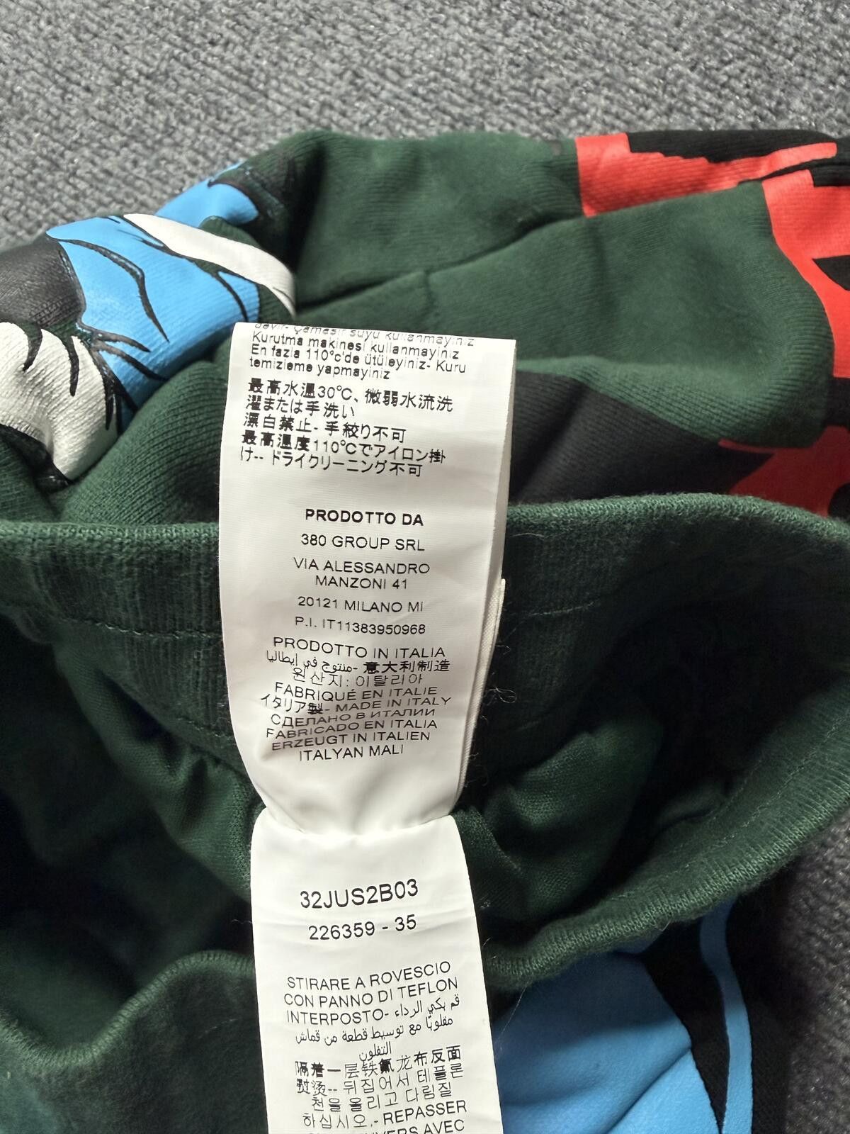Just Don Just Don Graphic Print Sweat Shorts Football Medium (w tags) Size US 32 / EU 48 - 5 Thumbnail