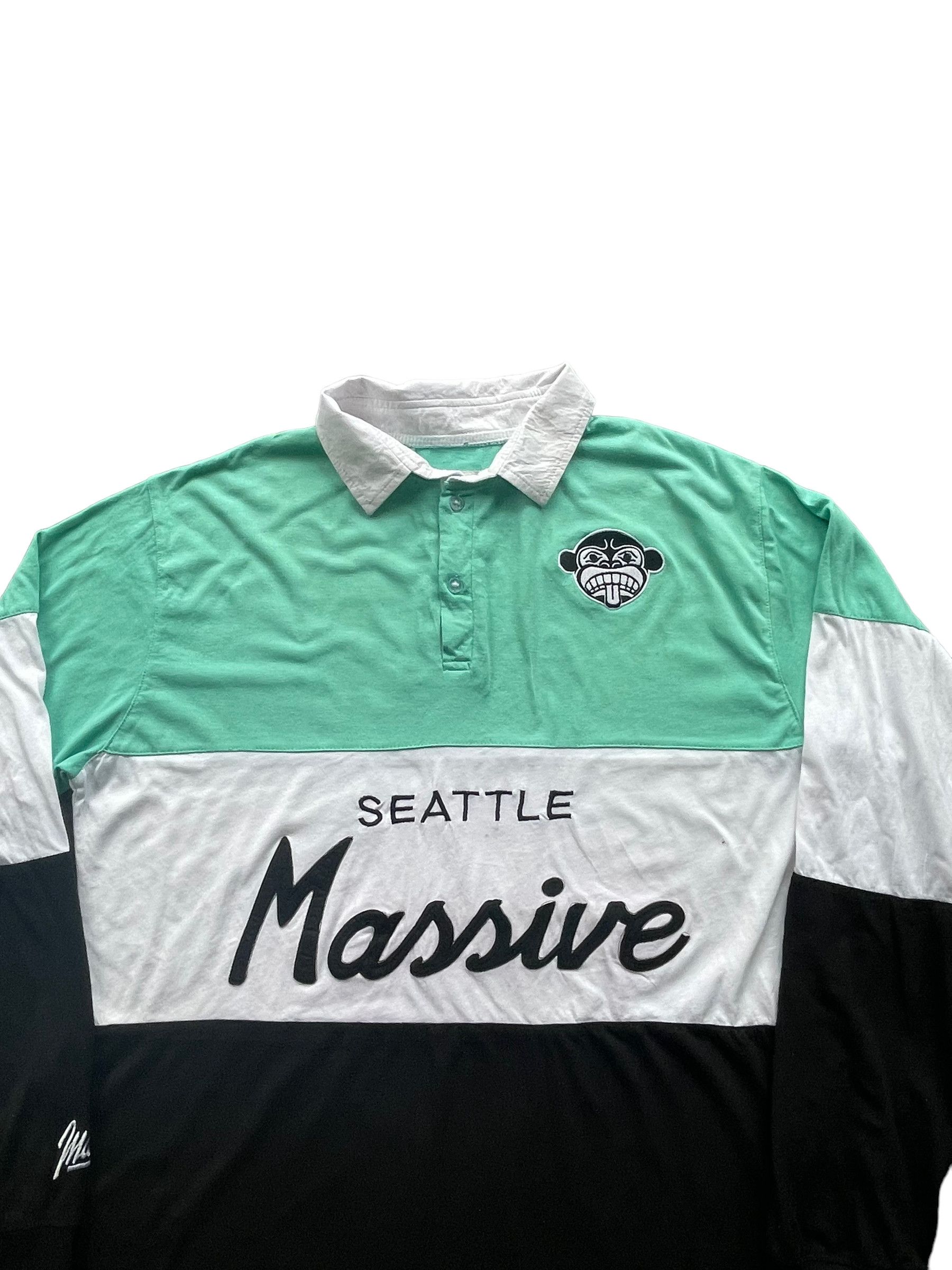 Designer Seattle Massive Polo tshirt Long Sleave Size US L / EU 52-54 / 3 - 3 Thumbnail