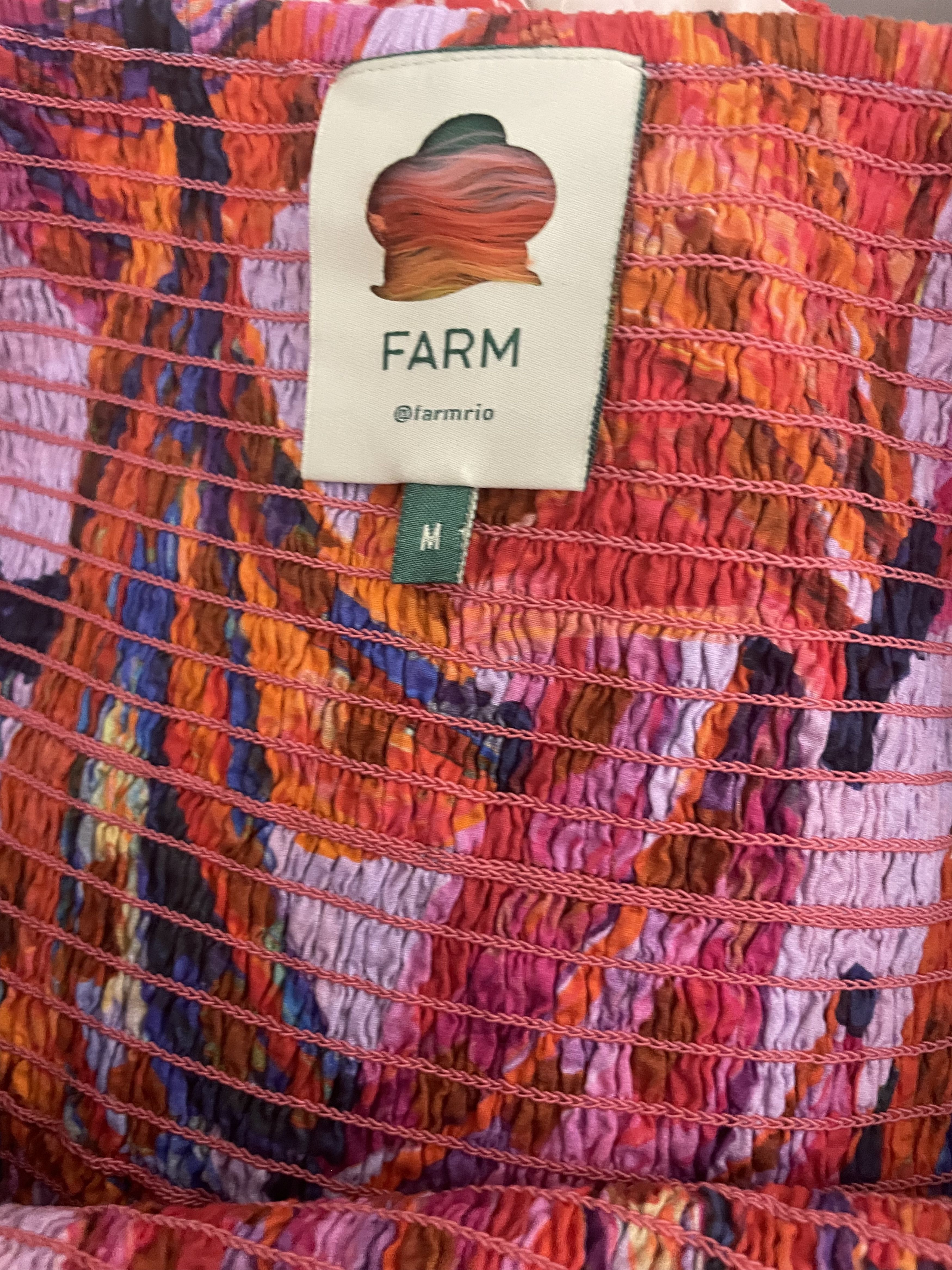 Farm Rio Farm Rio Pink Floral Maxi Dress SzM Size M / US 6-8 / IT 42-44 - 7 Thumbnail
