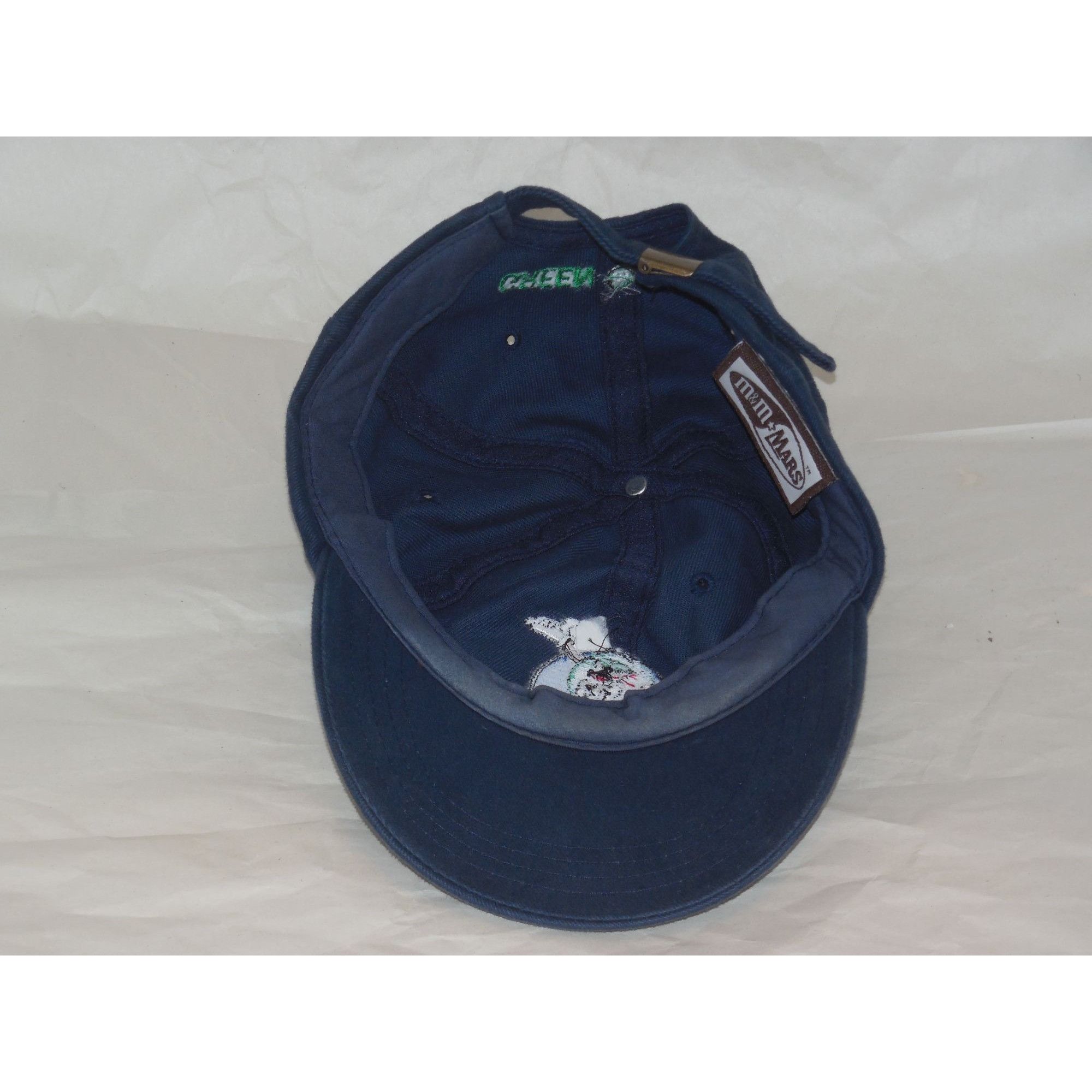 Vintage Vintage M&M Mars Hat Sportcap Adjustable Strap Green Candy A Size ONE SIZE - 6 Thumbnail