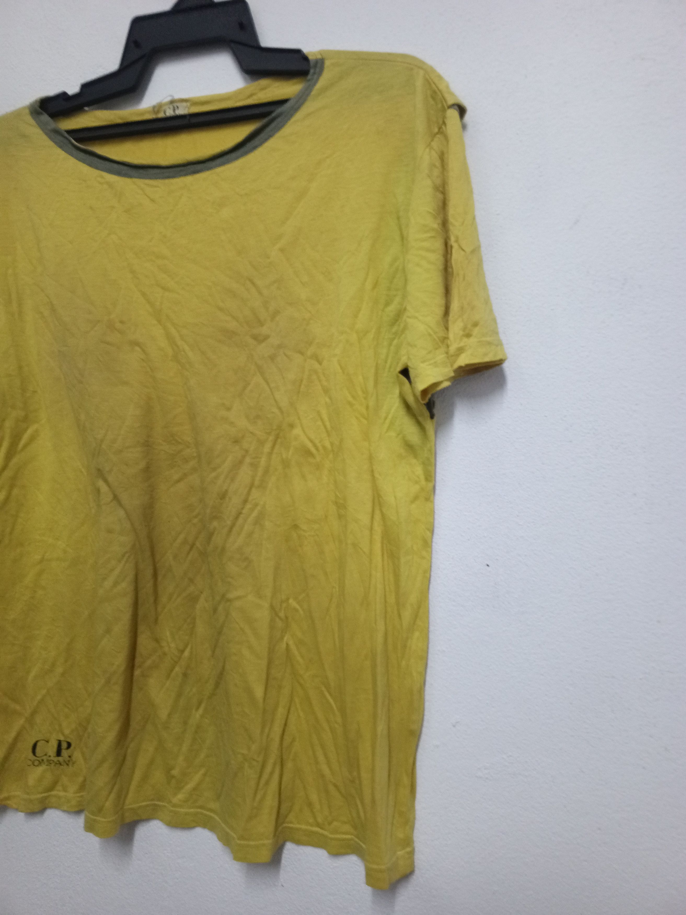 Massimo Osti Yellow c.p company by Massimo osti tshirt Size US L / EU 52-54 / 3 - 3 Thumbnail
