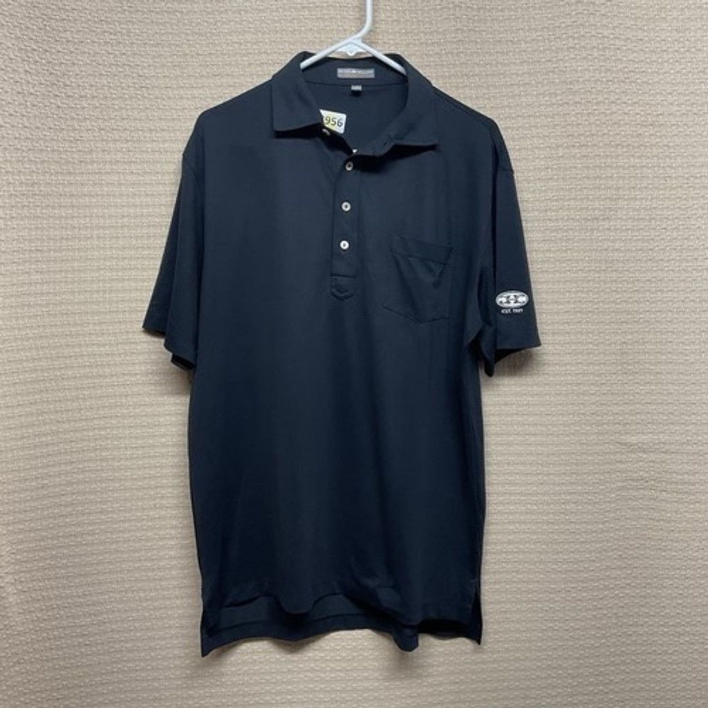 Peter Millar Peter Millar Logo Short Sleeve Polo Shirt Men Medium Size US M / EU 48-50 / 2 - 8 Thumbnail