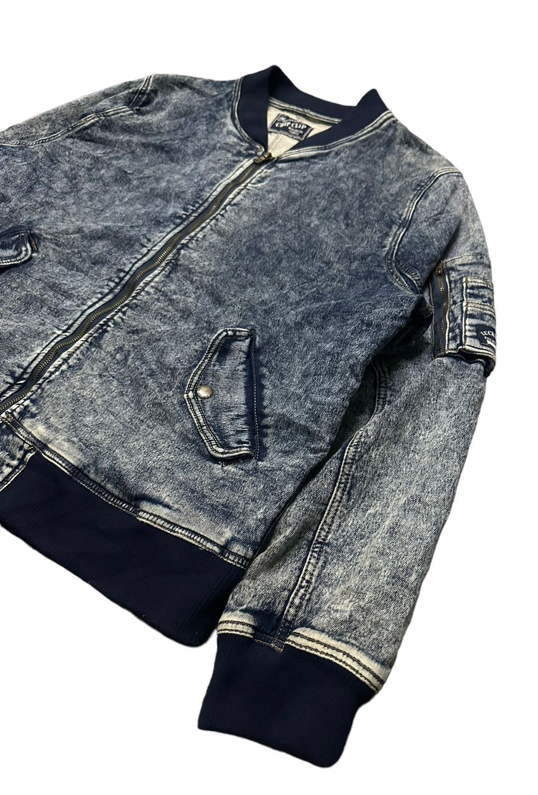 Japanese Brand Chip clip bomber jacket Size US XXL / EU 58 / 5 - 4 Thumbnail
