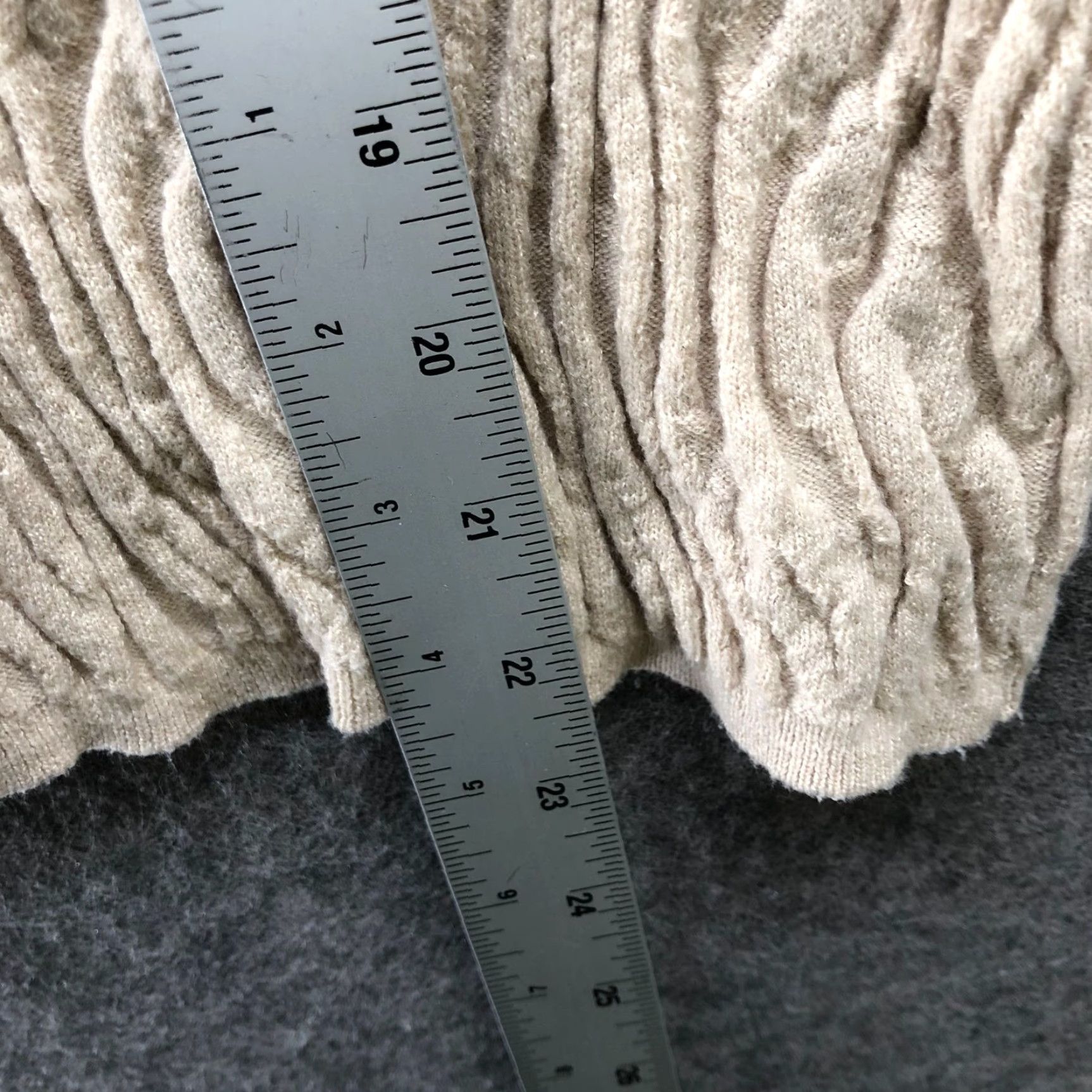 Zara Zara Tank Womens S Beige High Neck Knit Sleeveless Stretchy Jersey Top Size S / US 4 / IT 40 - 8 Thumbnail
