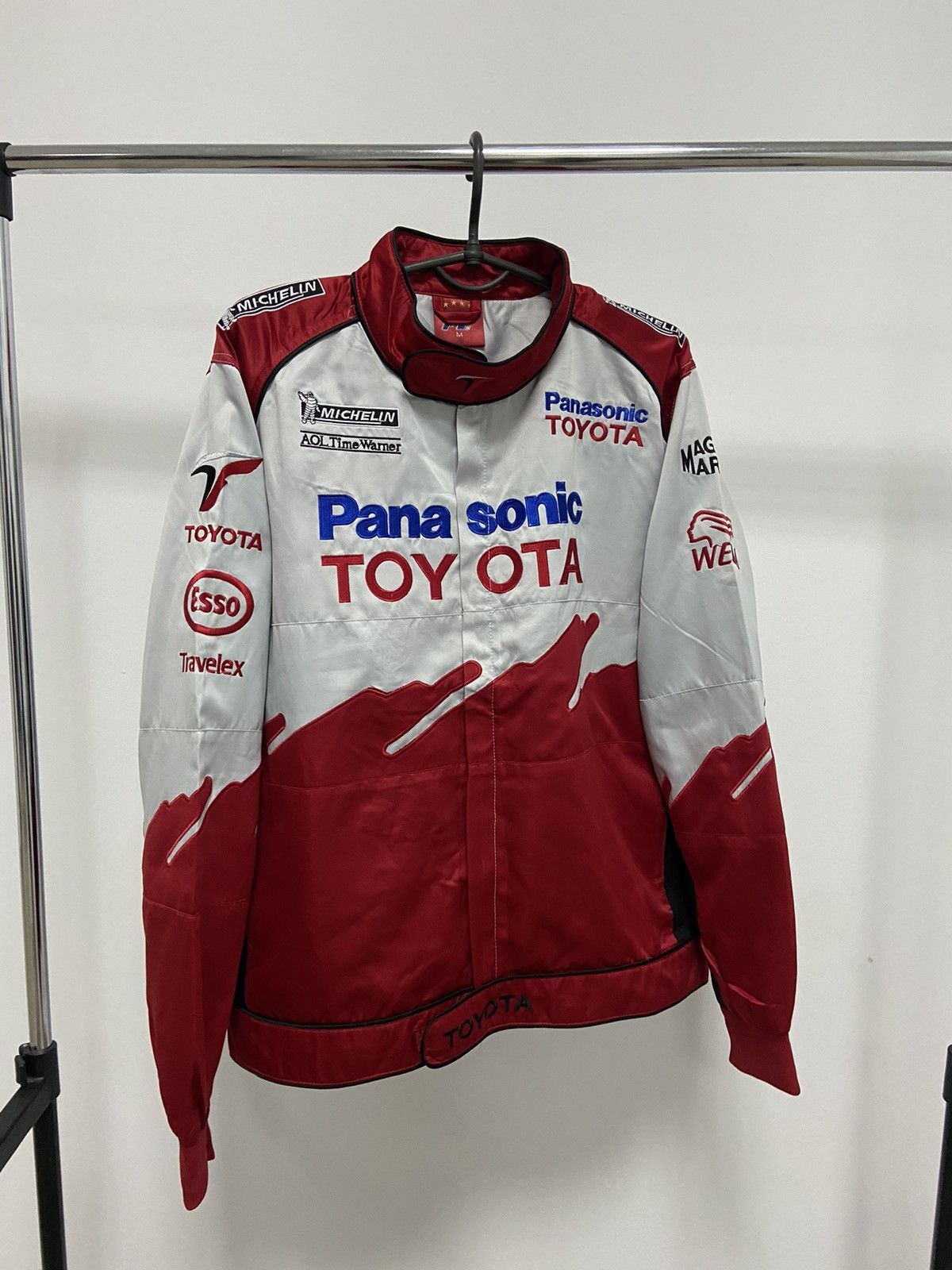 Vintage Toyota Panasonic Racing Formula 1 Vintage Jacket Michelin | Grailed