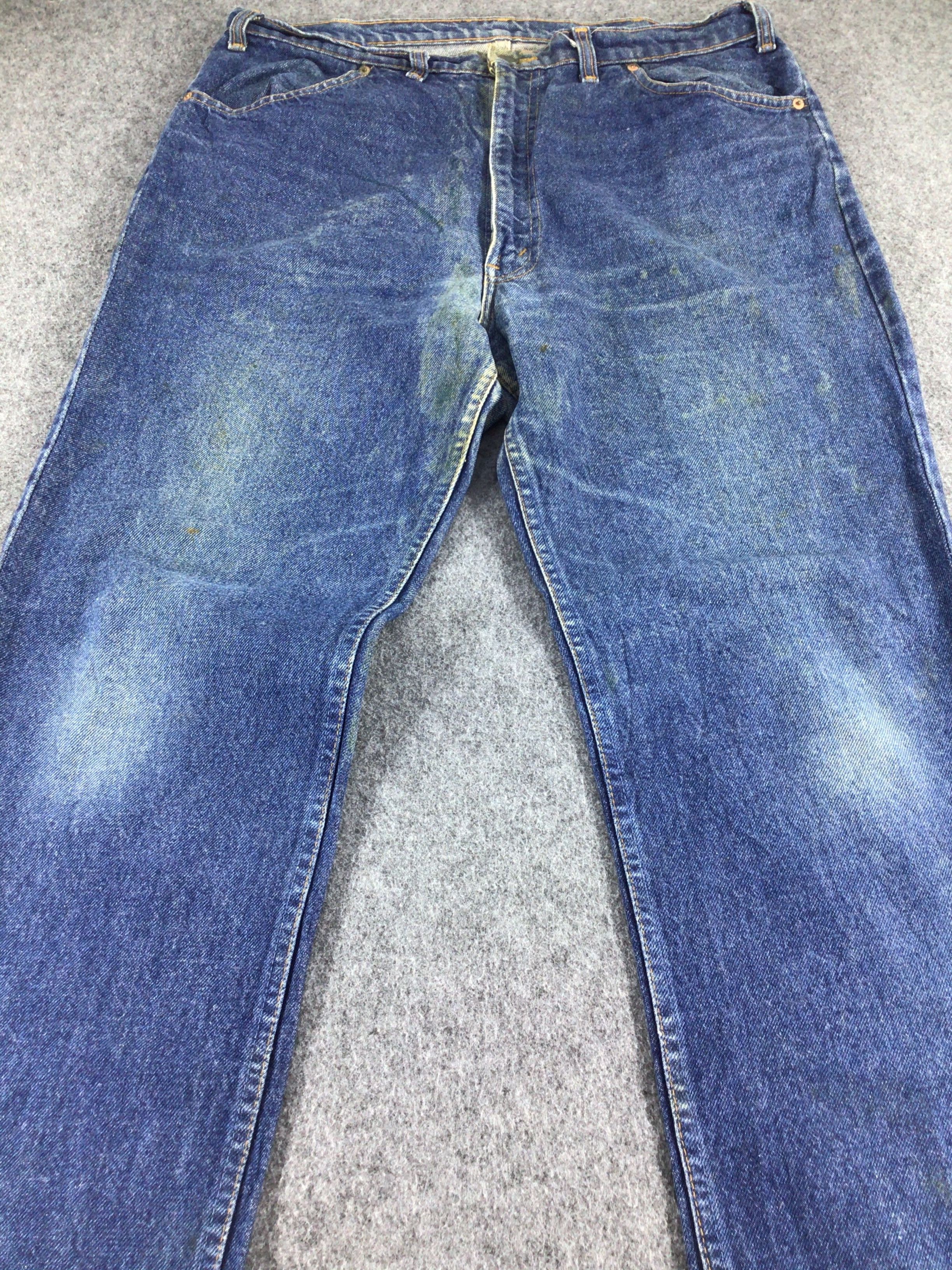 Levi's Vintage 80s Levis 619 Orange Tab Jeans-J316 Size US 37 - 3 Thumbnail