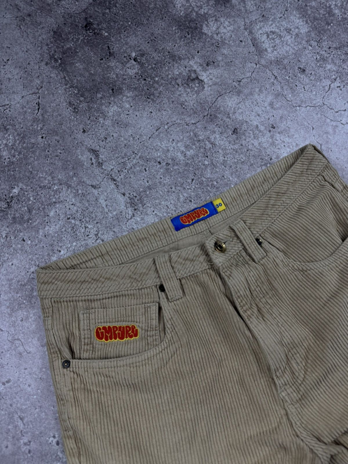 Empyre VINTAGE EMPYRE DISTRESSED BAGGY CORDUROY SHORTS JAPANESSE Size US 30 / EU 46 - 6 Thumbnail