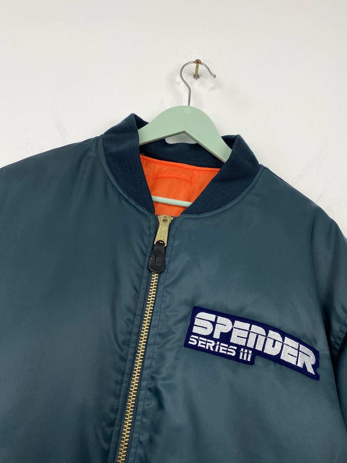 Vintage Alpha MA-1 Bomber Flyer’s Jacket Schott Y2K Size US L / EU 52-54 / 3 - 2 Thumbnail