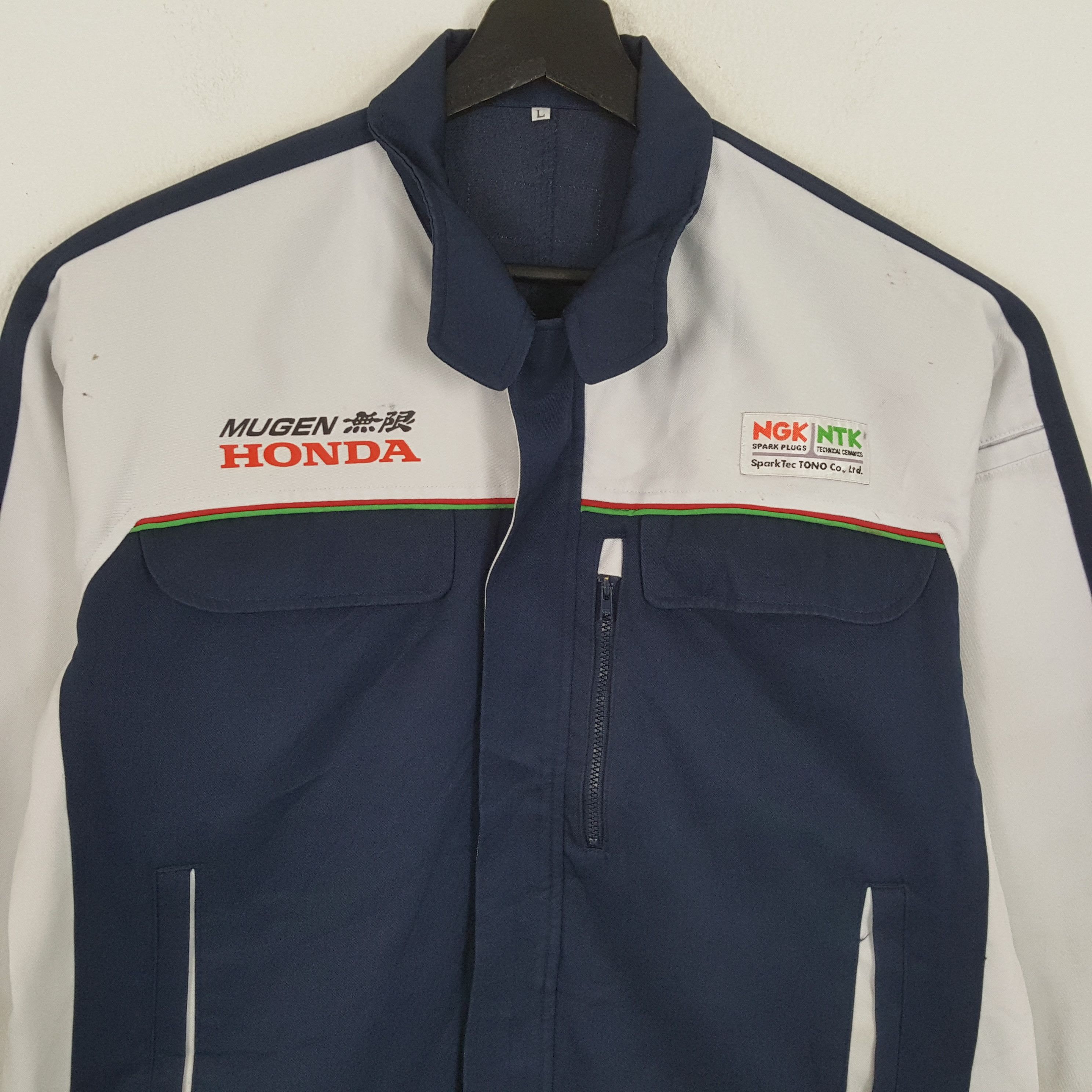 Japanese Brand × Vintage MUGEN HONDA Japanese Motorsports Custom Art Jacket Size US L / EU 52-54 / 3 - 4 Thumbnail